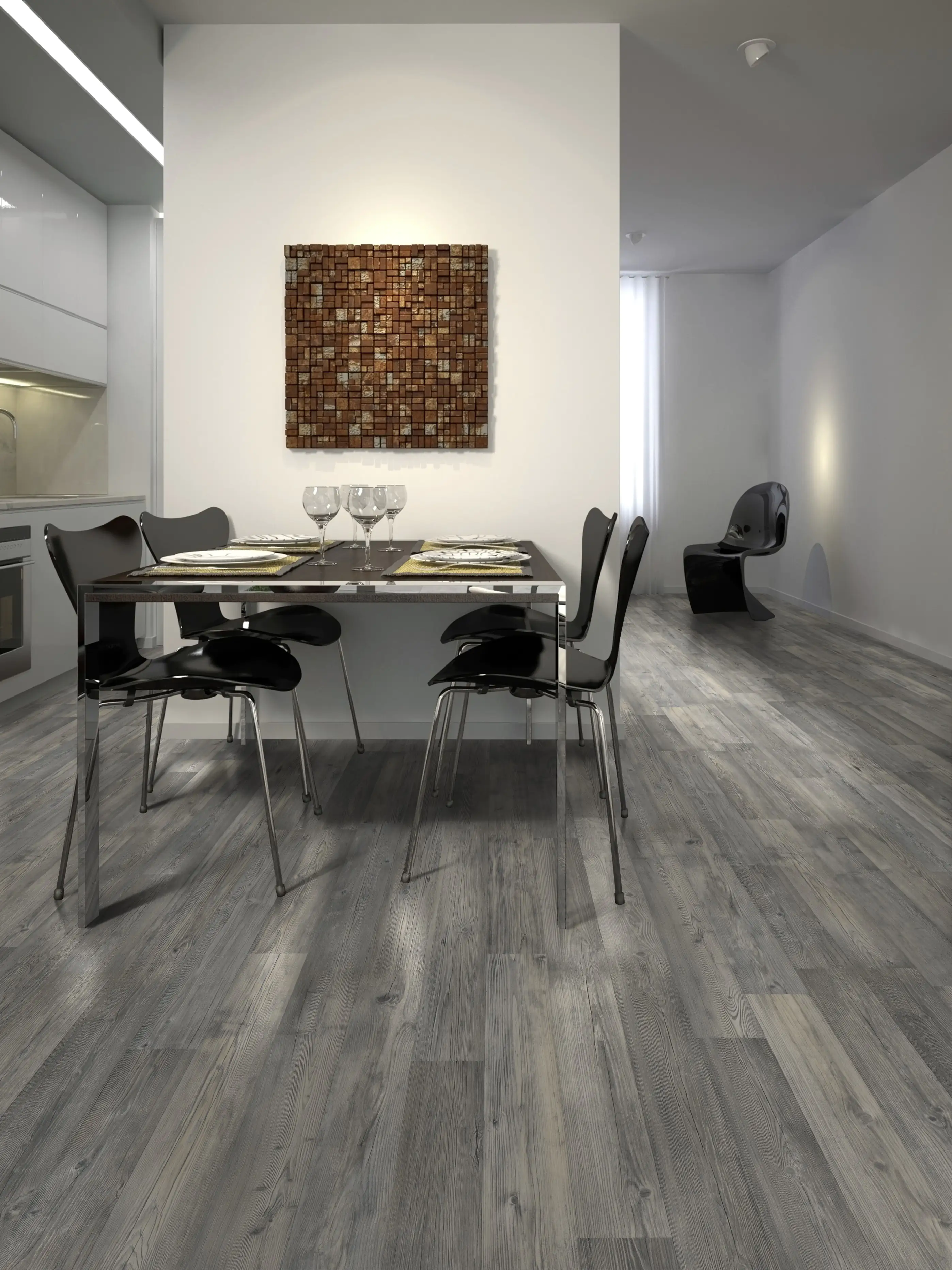 Classen Laminat Edition 7 128,6 x 19,4 cm 7 mm Seekiefer grau 2-Stab