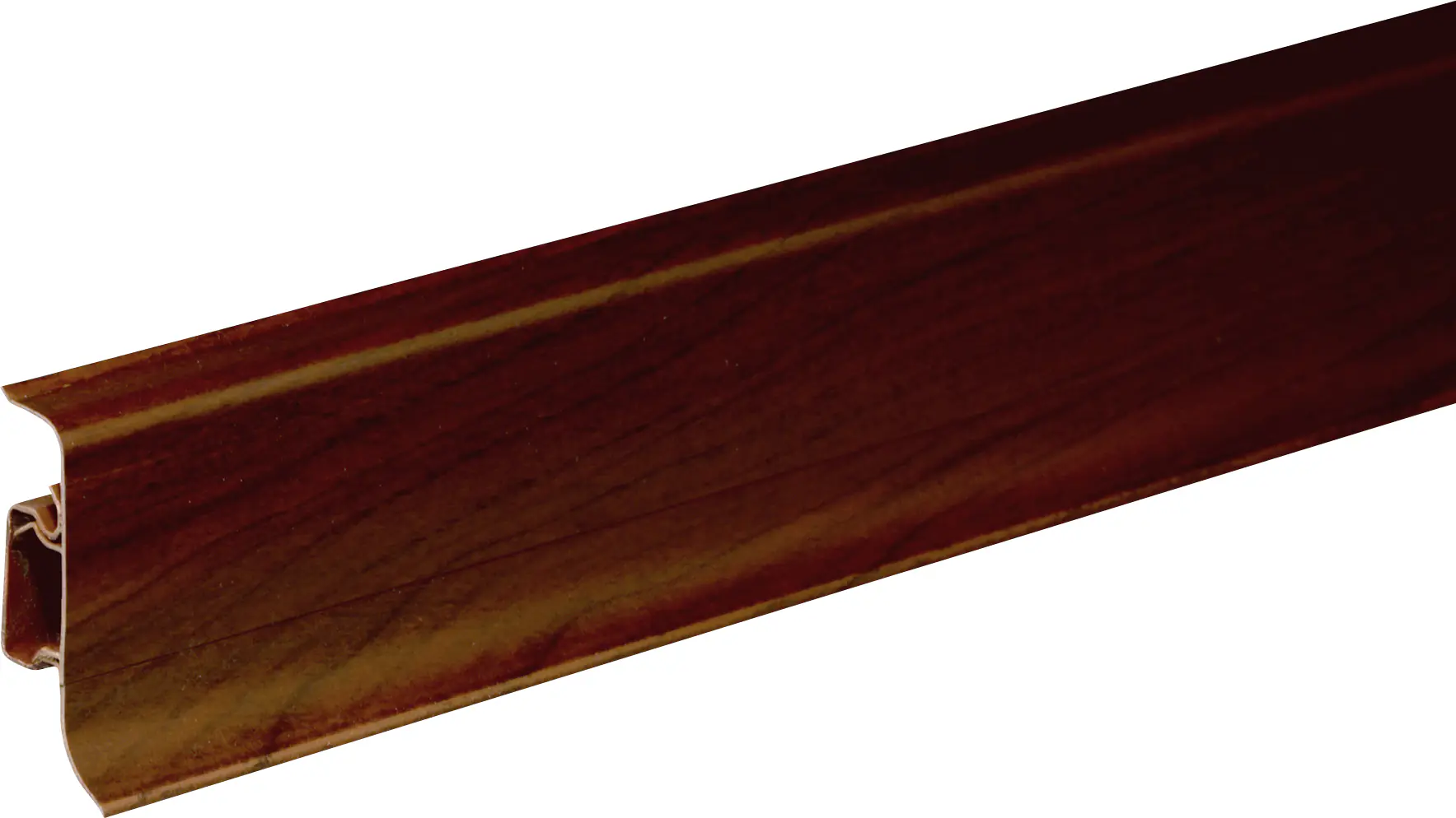 FN Neuhofer Klemmsockelleiste 250 cm 50 x 22,5 mm Wenge