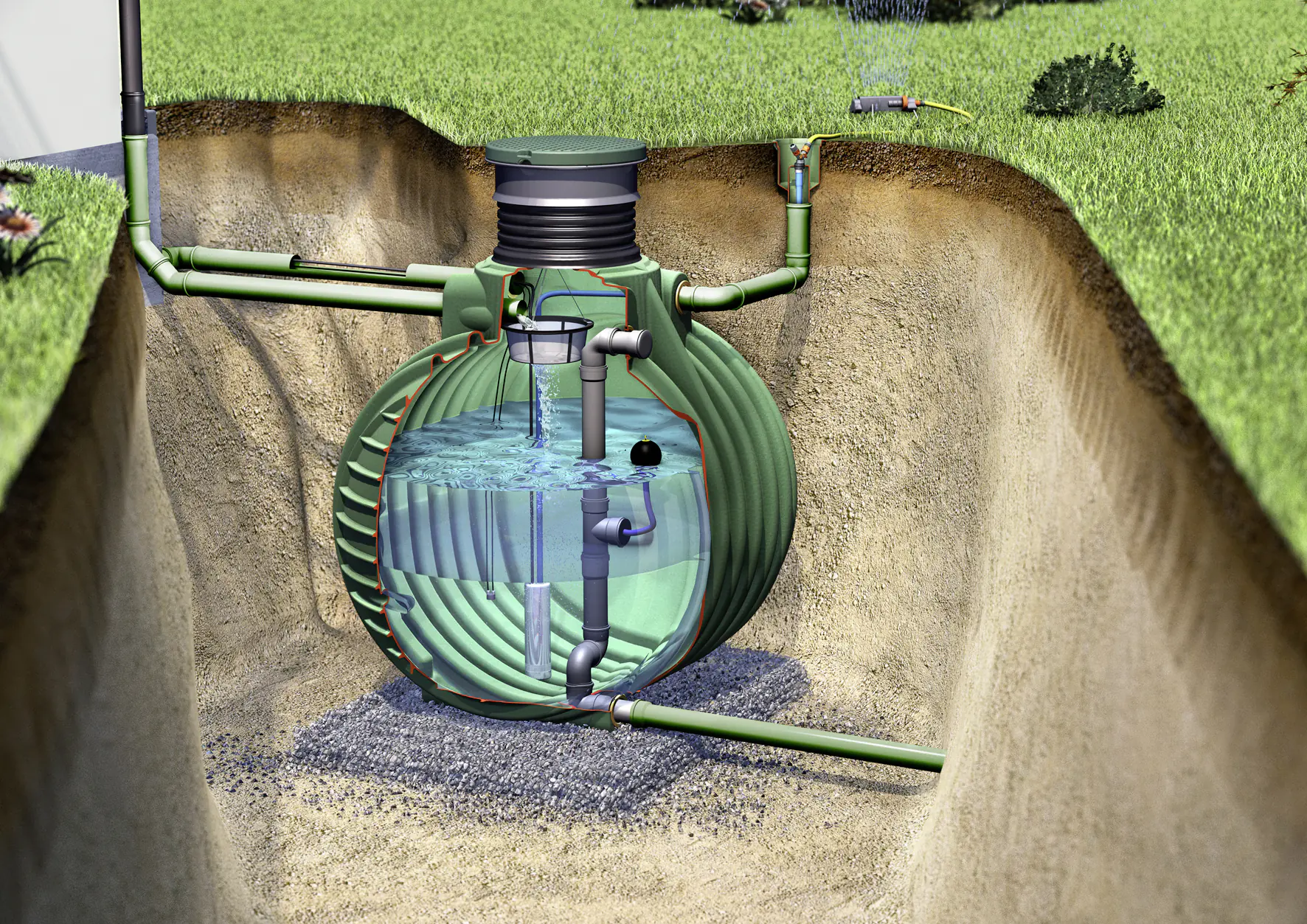 Garantia Retentionszisterne Columbus Plus 4.500 l
