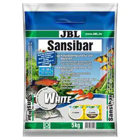 JBL Sansibar Weißer Bodengrund für Aquarien Inhalt: 5 kg