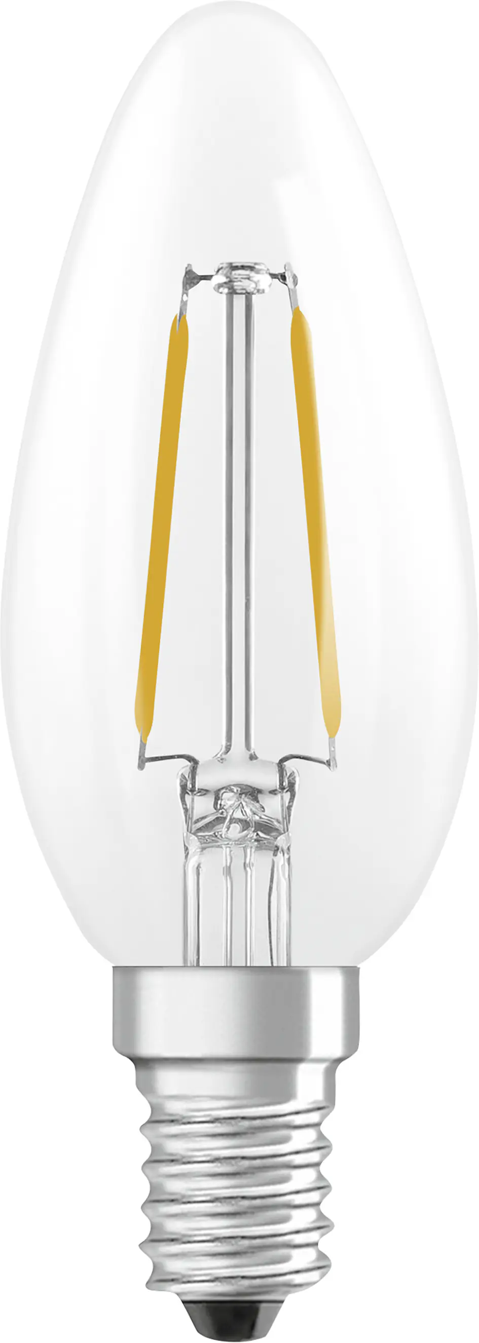 Osram LED Leuchtmittel E14 2er Pack Star Classic 1,8W klar warmweiß