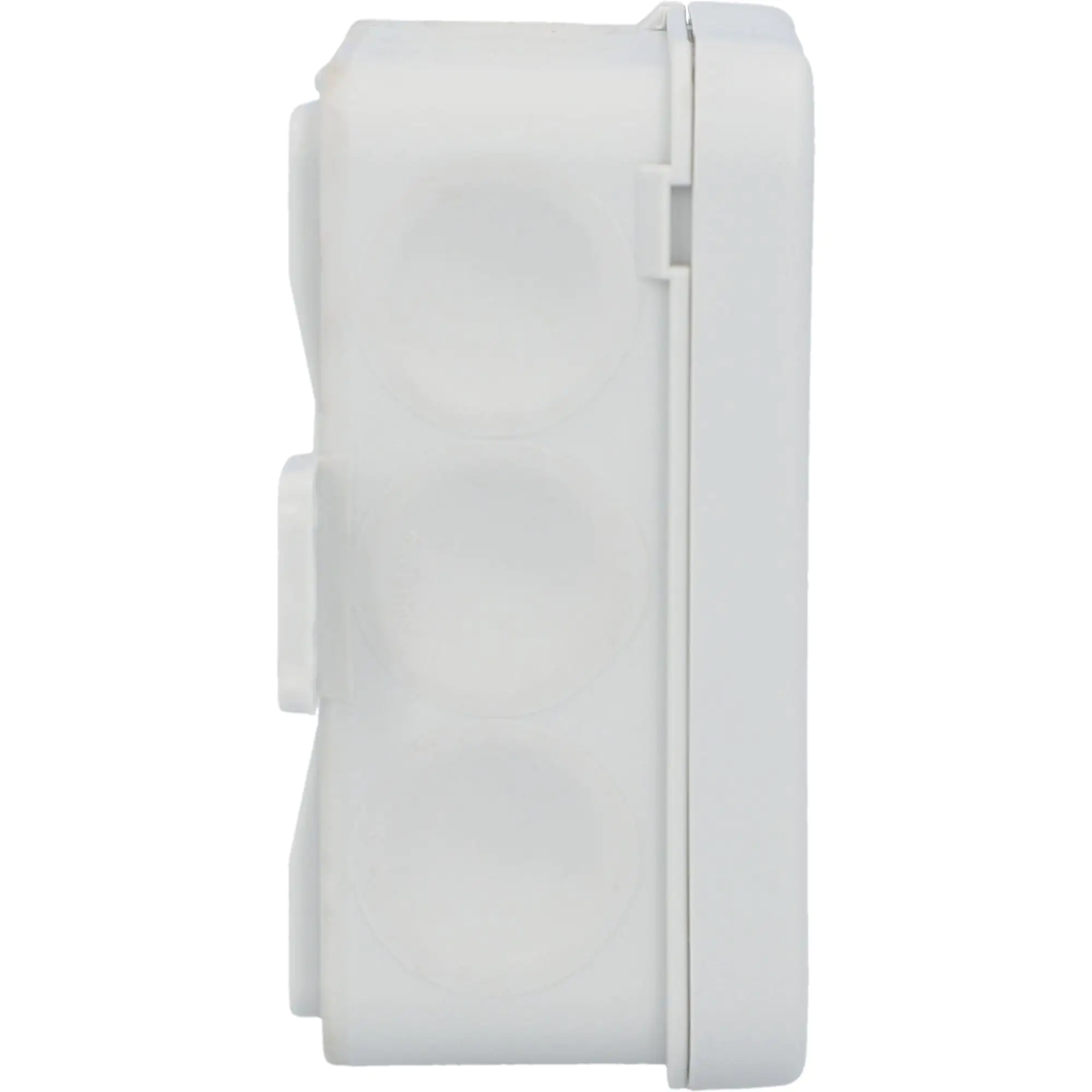 Aufputz-Abzweigkasten IP55 mit Membran 80x80x37mm grau
