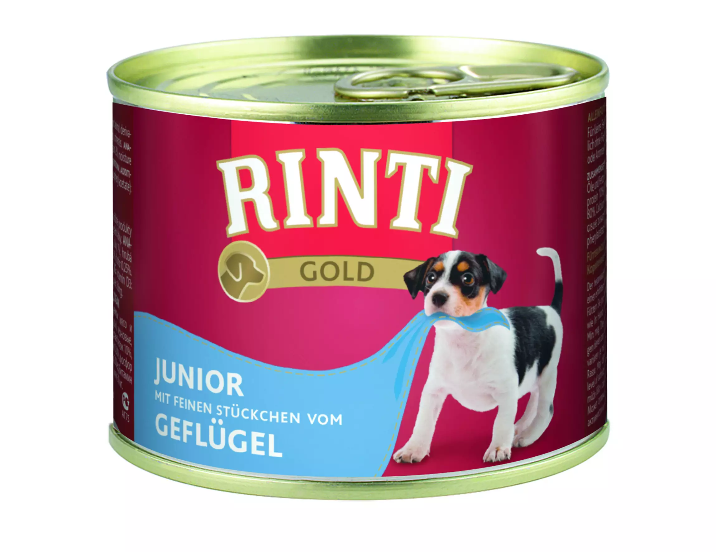 Rinti Gold Hundenassfutter Junior getreidefrei 185 g Geflügel
