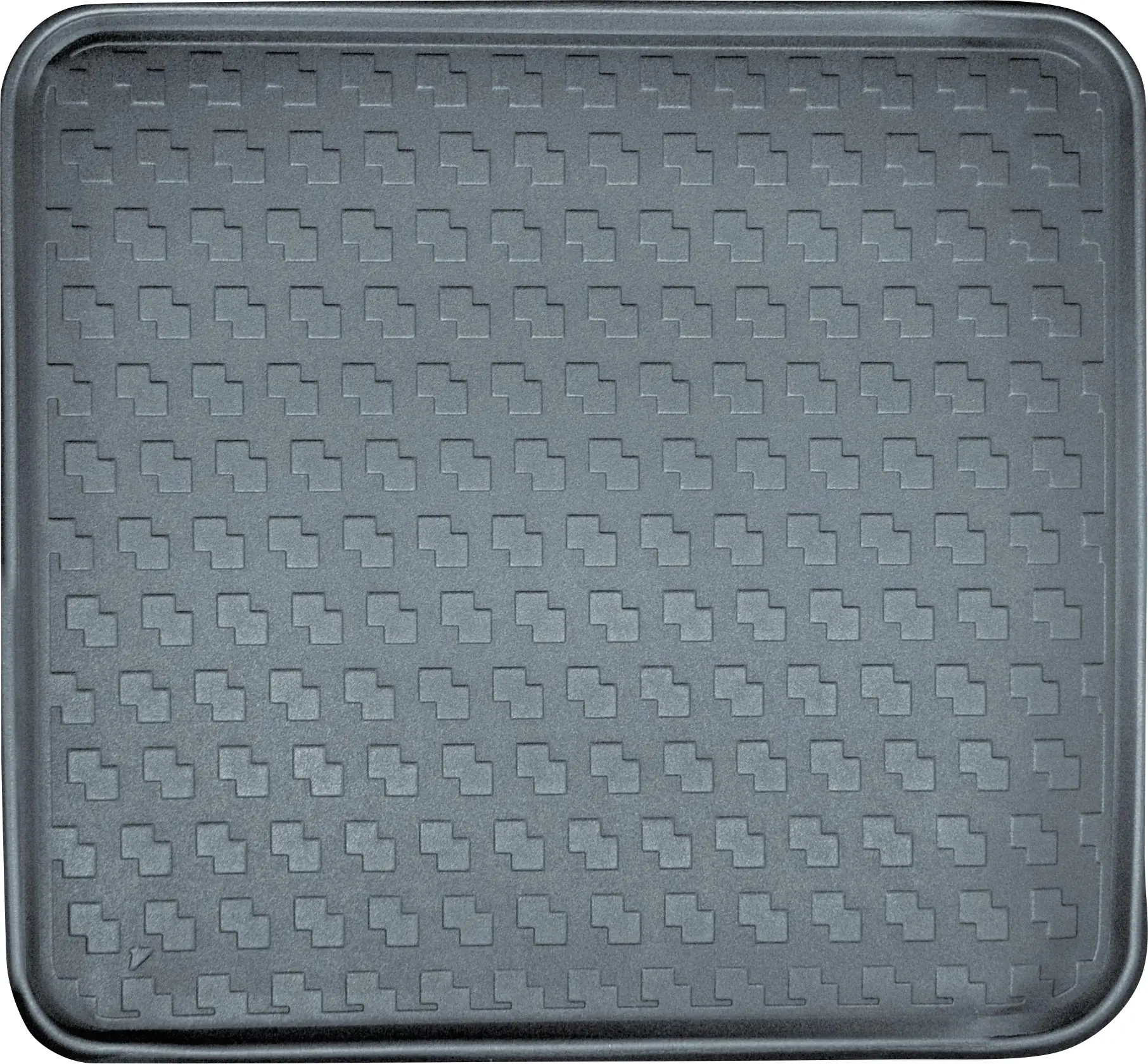 Cartrend Kofferraumwanne Kofferraummatte anthrazit 100 x 90 cm