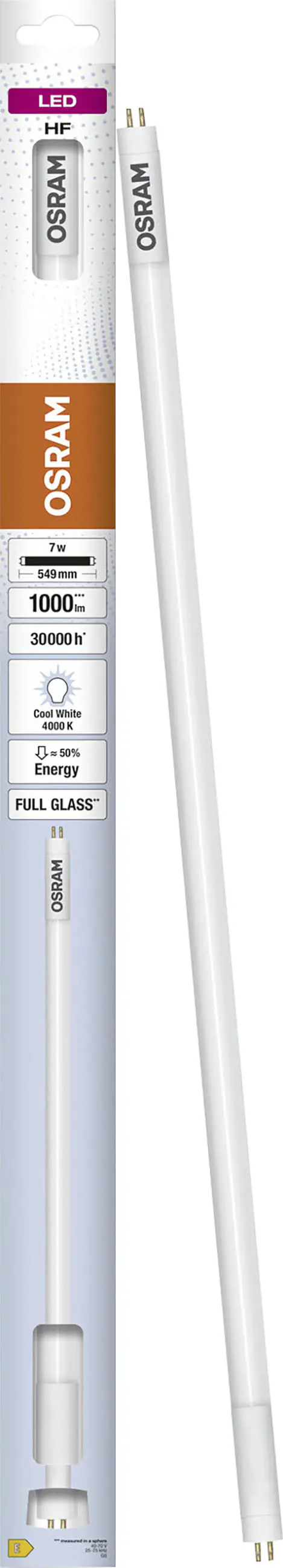 Osram LED Röhre 54,9 cm G5 7 W neutralweiß