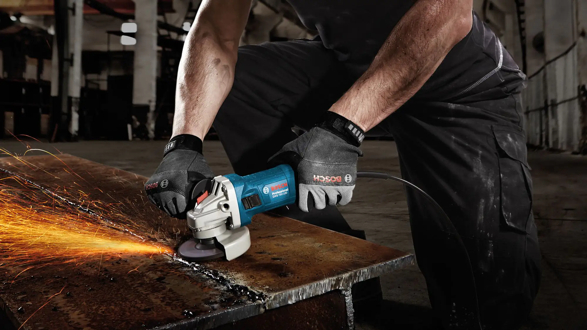 Bosch Professional Winkelschleifer GWS 750 W