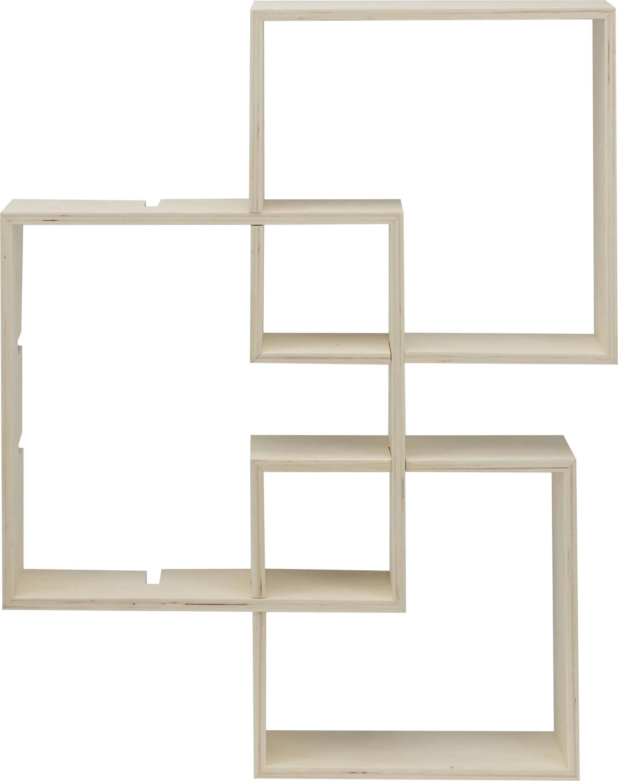 Glorex Design-Rahmen Holz Quadrat 3 Stück