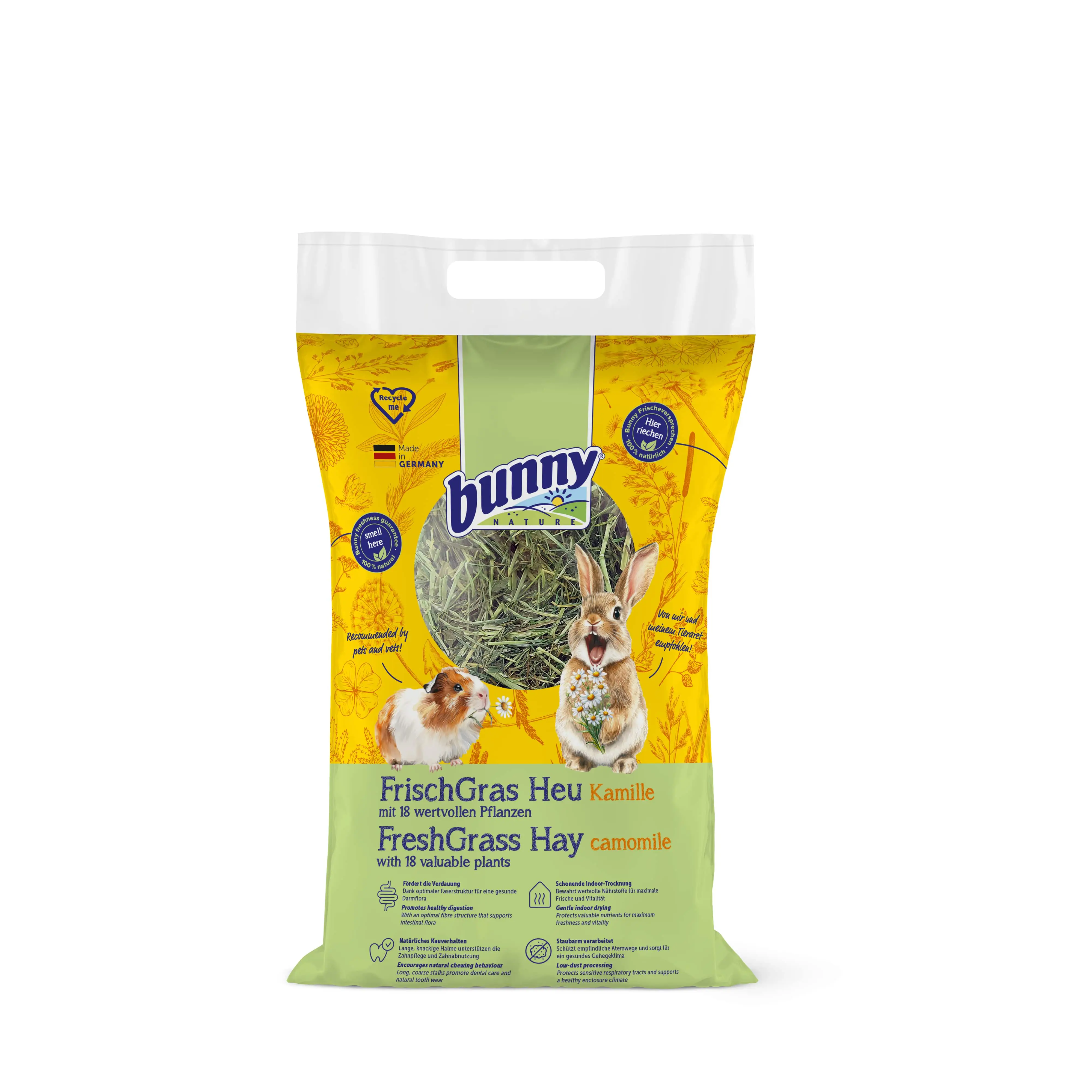 bunny FrischGras Heu Kamille 500 g