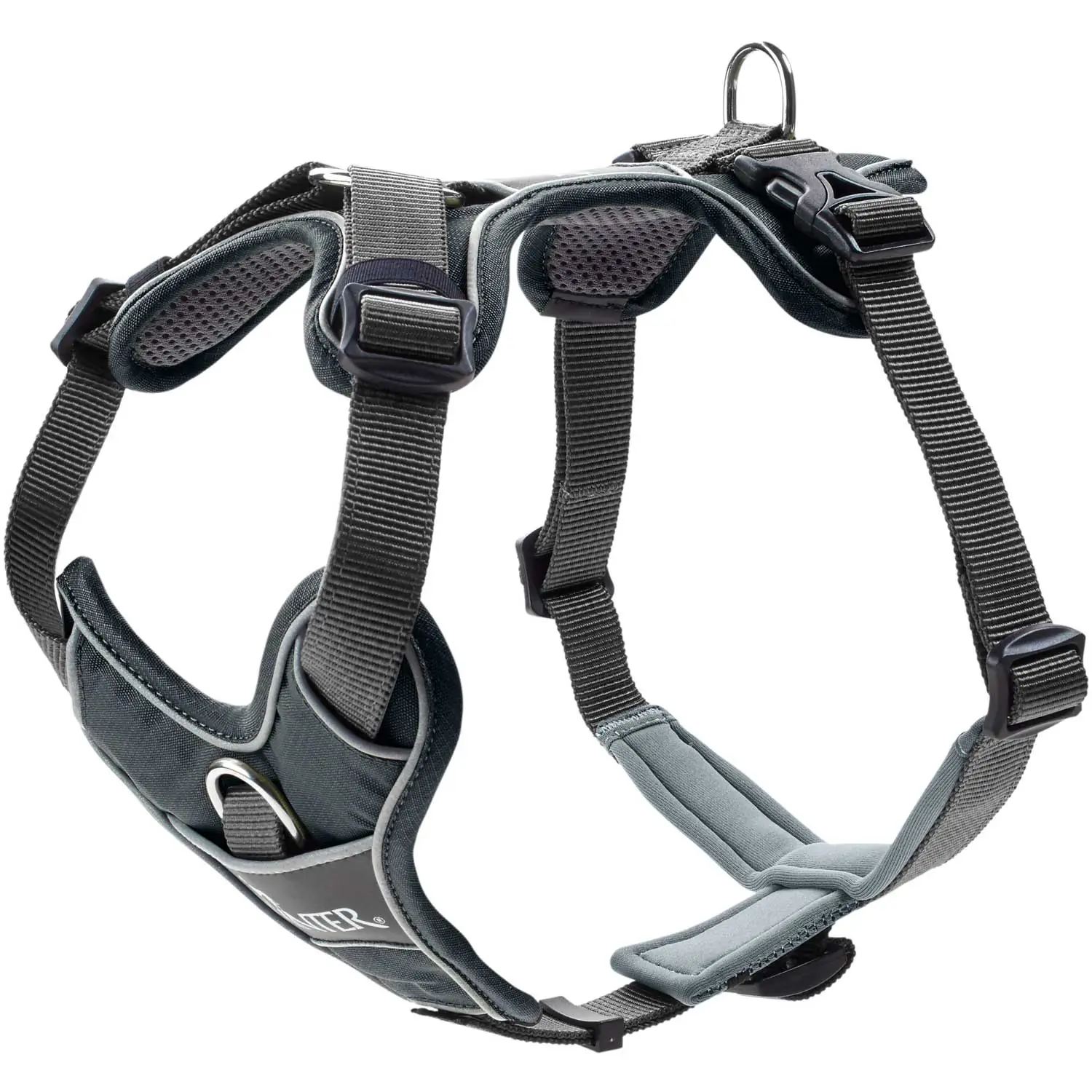 Hunter Hundegeschirr Divo S grau/grau