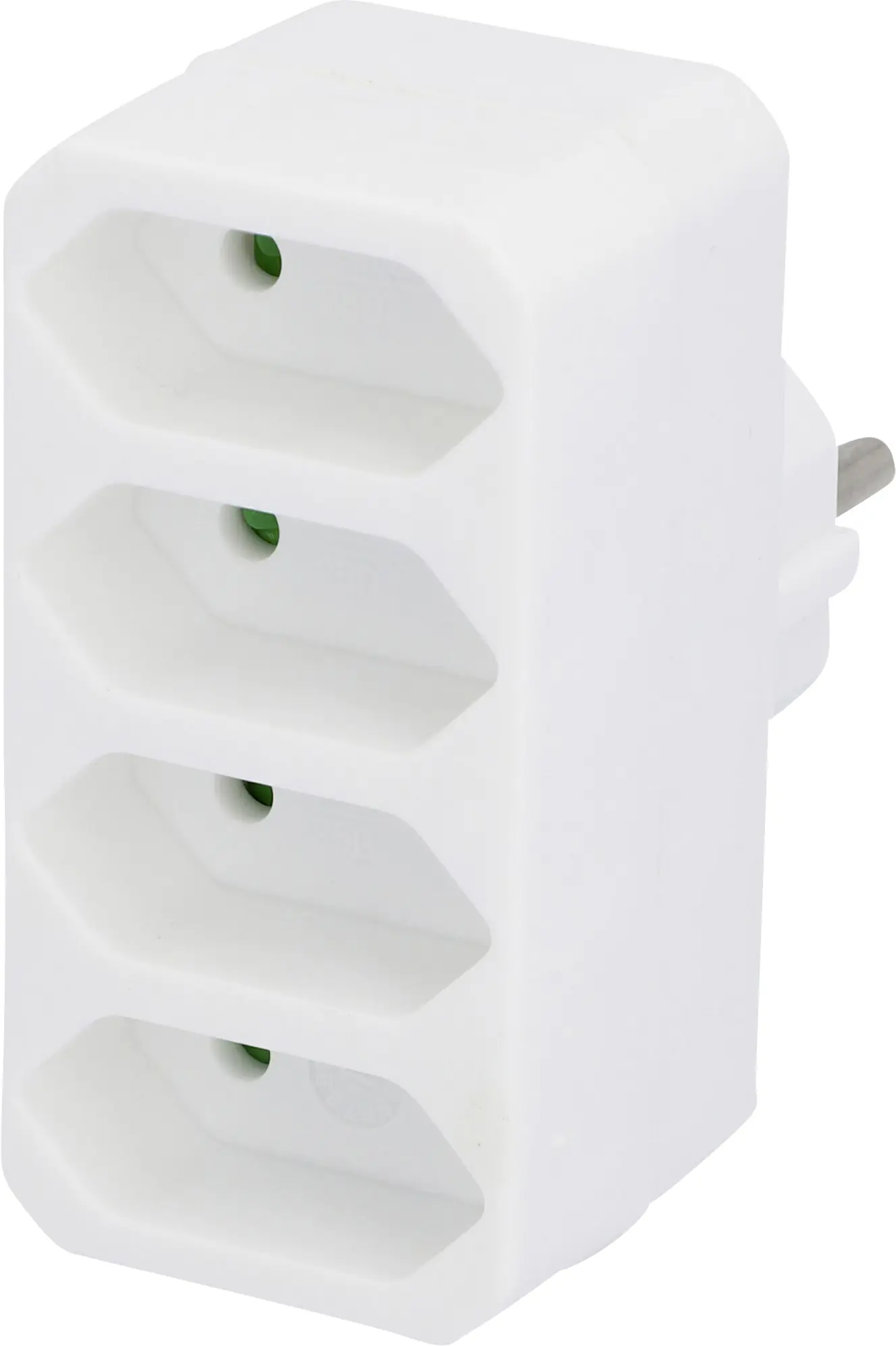 Euro-Adapter 4-fach weiß