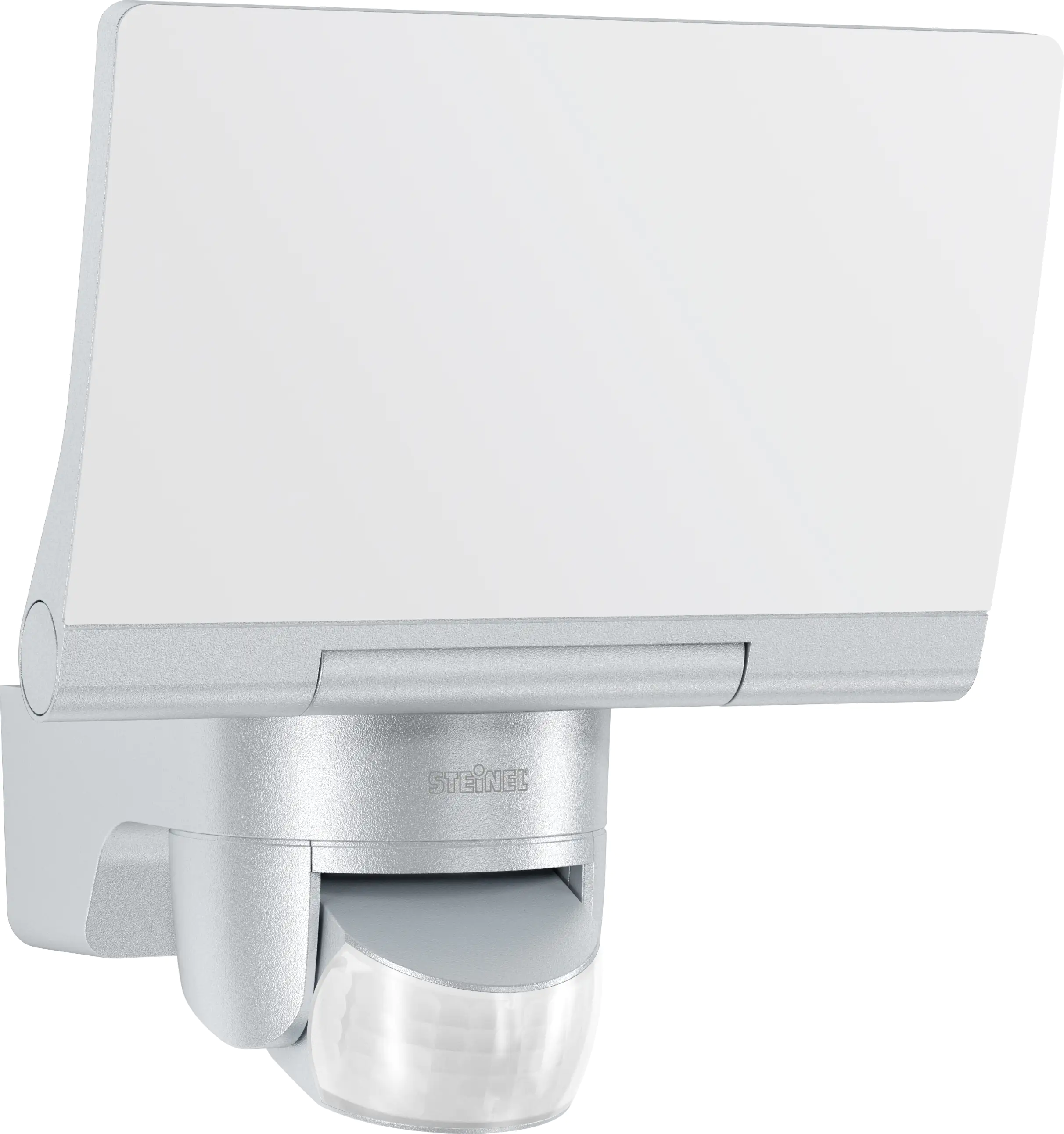 Steinel Strahler XLED Home 2 S Silber mit Bewegungsmelder, Sensor