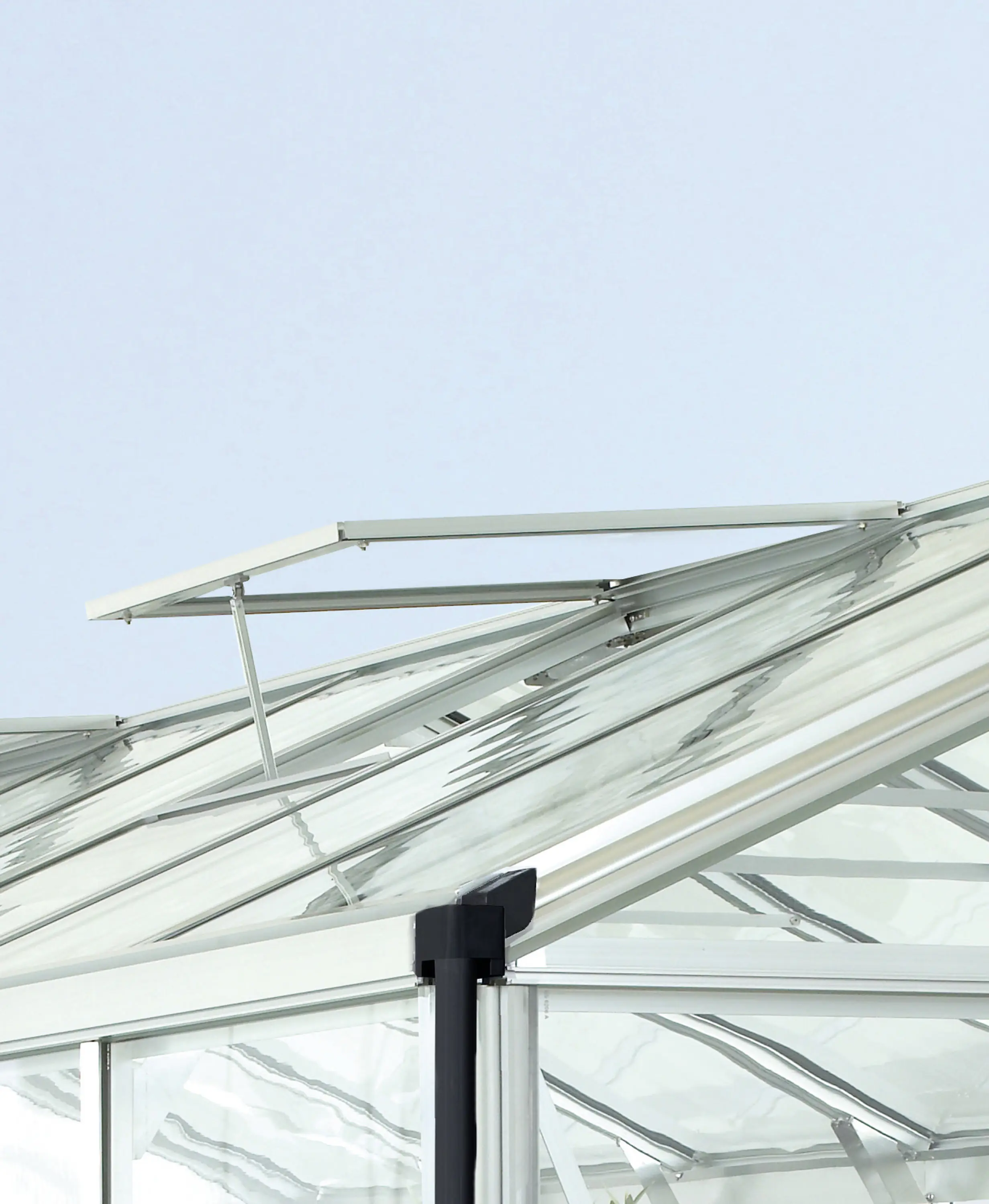Vitavia Alu-Dachfenster zu Gewächshaus Zeus Poseidon aluminium