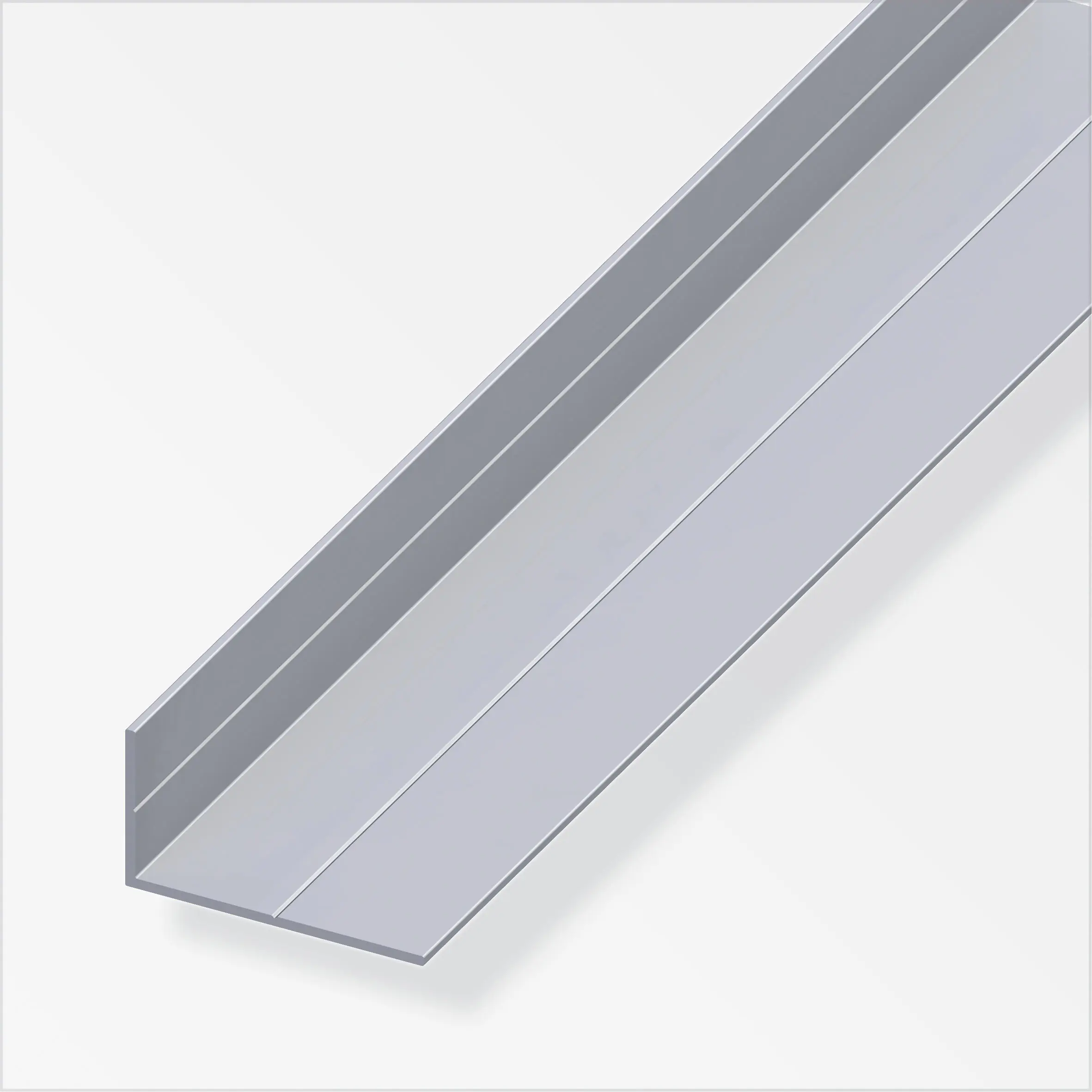 alfer Winkel 1 m, 11.5 x 19.5 mm Aluminium roh blank