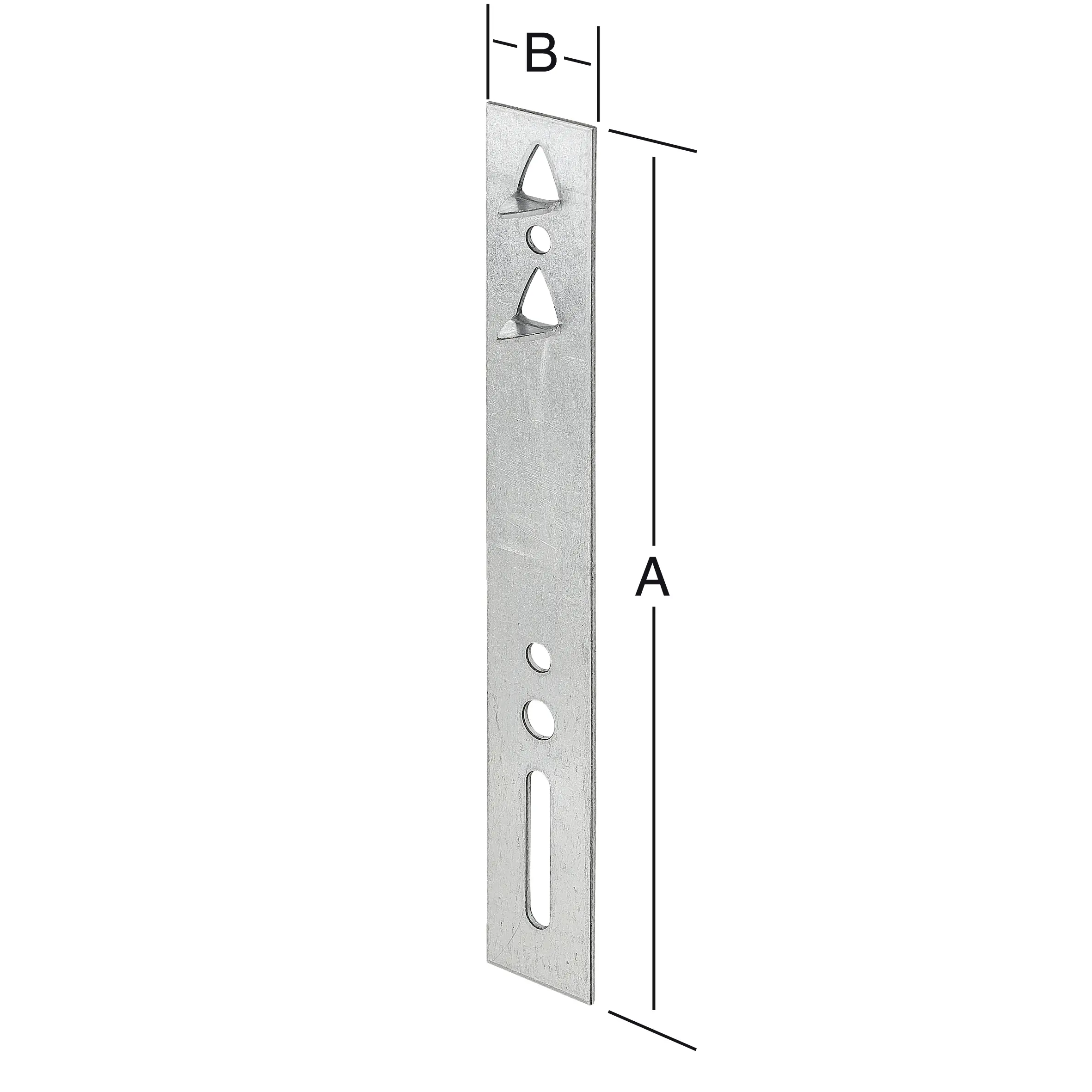 Vormann Hessenkrallen sendzimir verzinkt 140 x 20 mm
