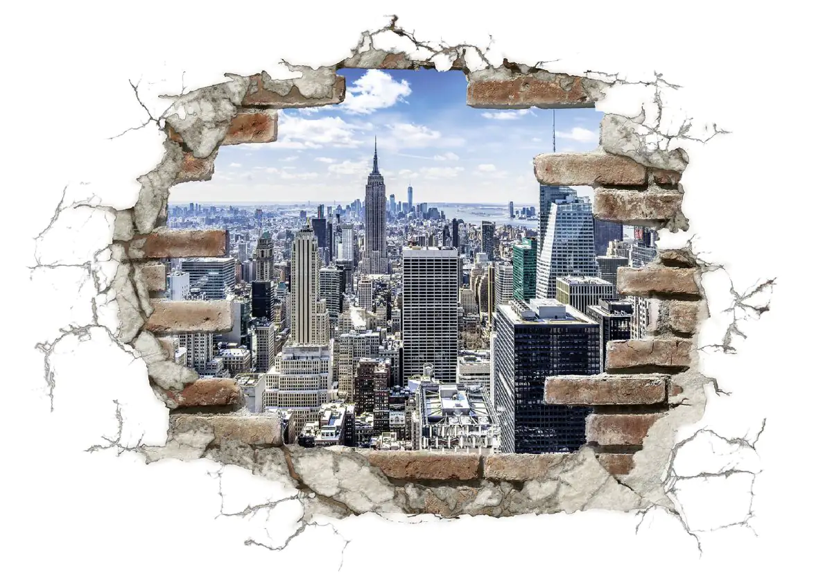 Komar Decosticker Break Out NYC 100 x 70 cm