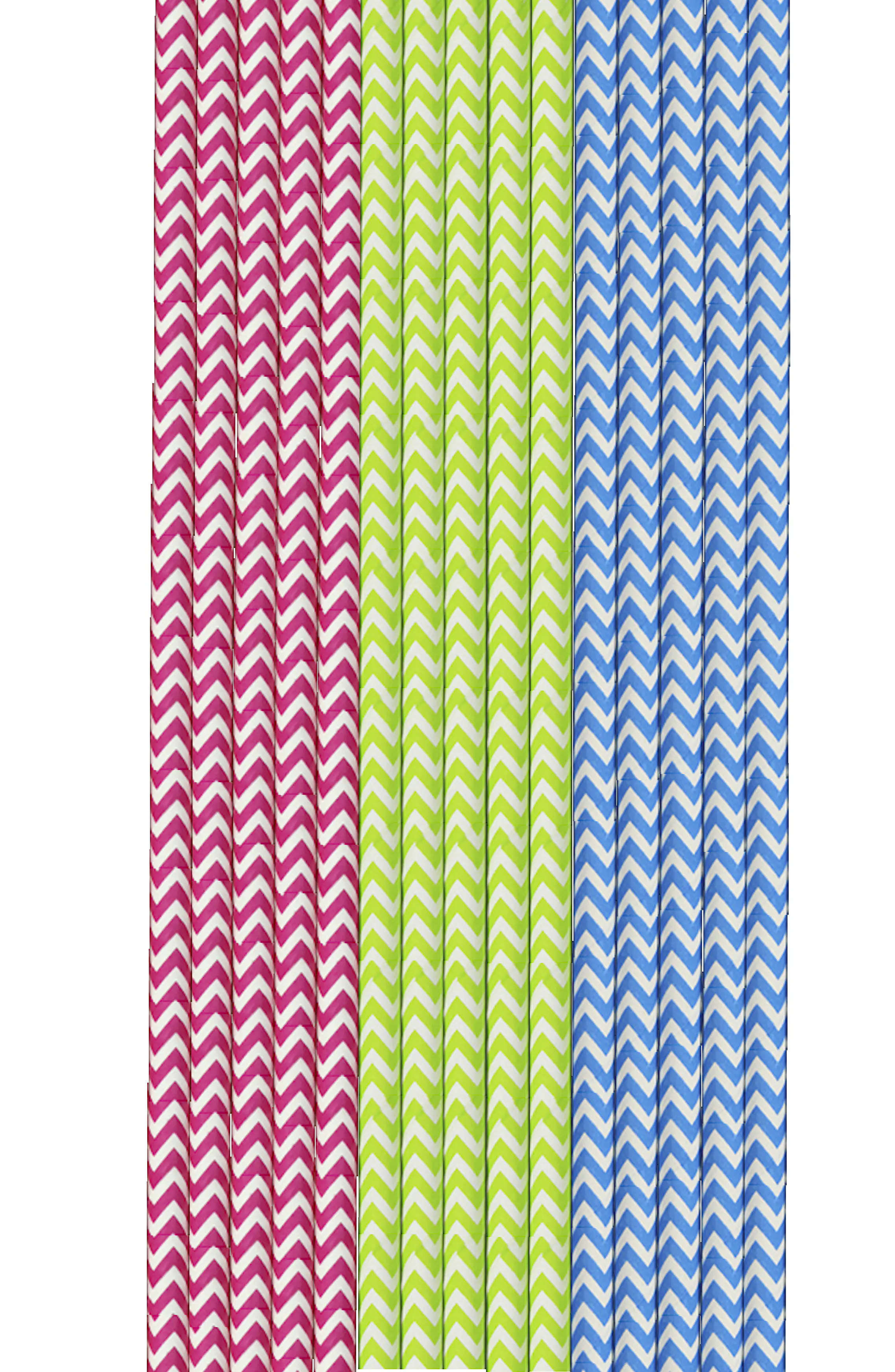Duni Trinkhalme Papier bunt 20 cm  - 50 Stück