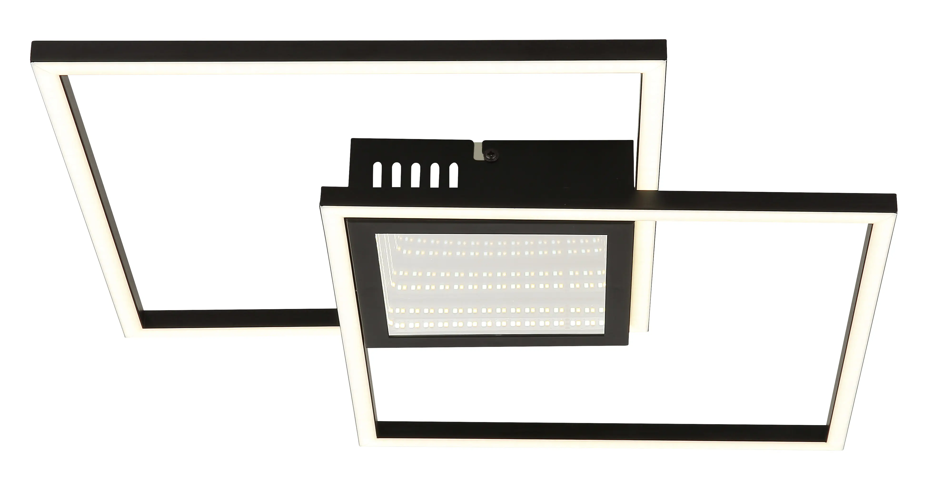 Globo Deckenleuchte Saunders 42,6 x 42,6 cm schwarz CCT