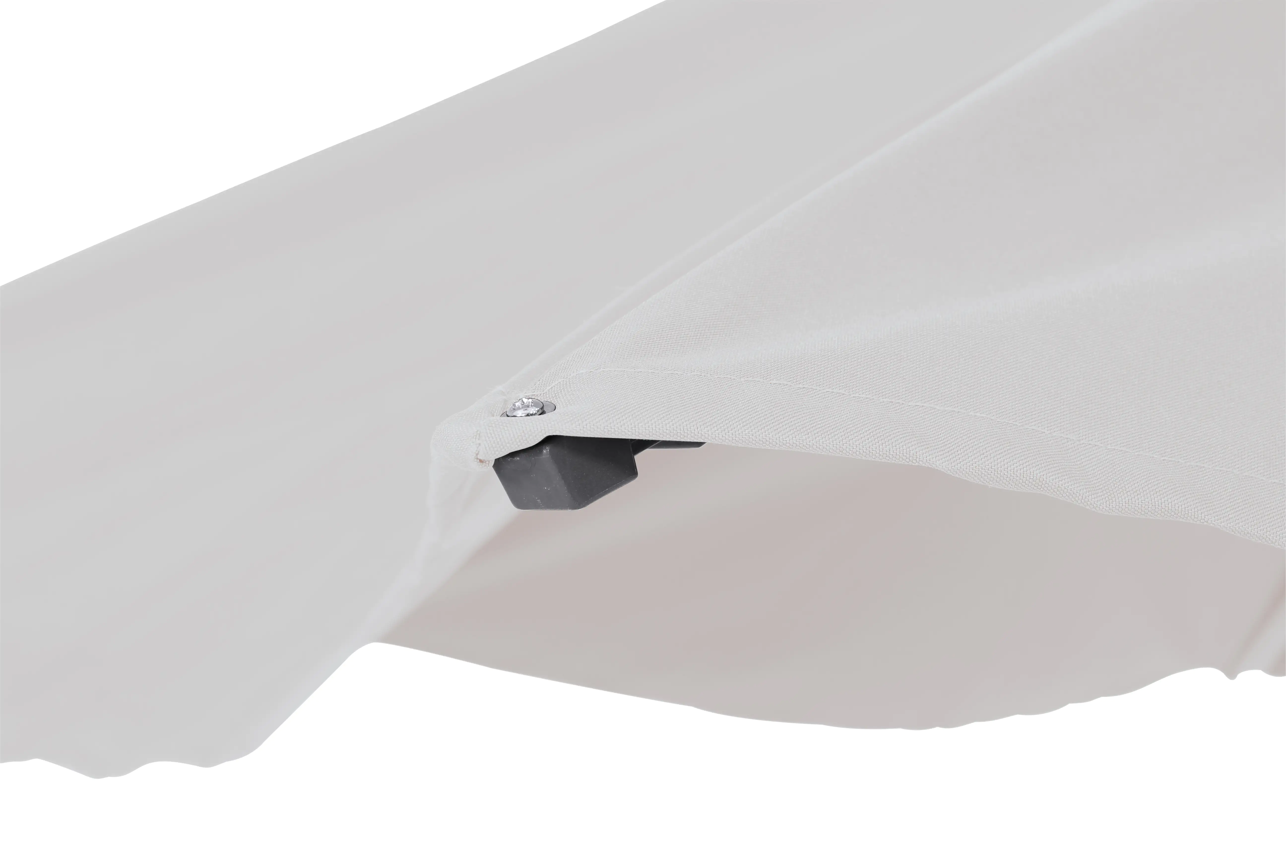 Siena Garden Mittelstockschirm Avio grau 250 x 250 cm