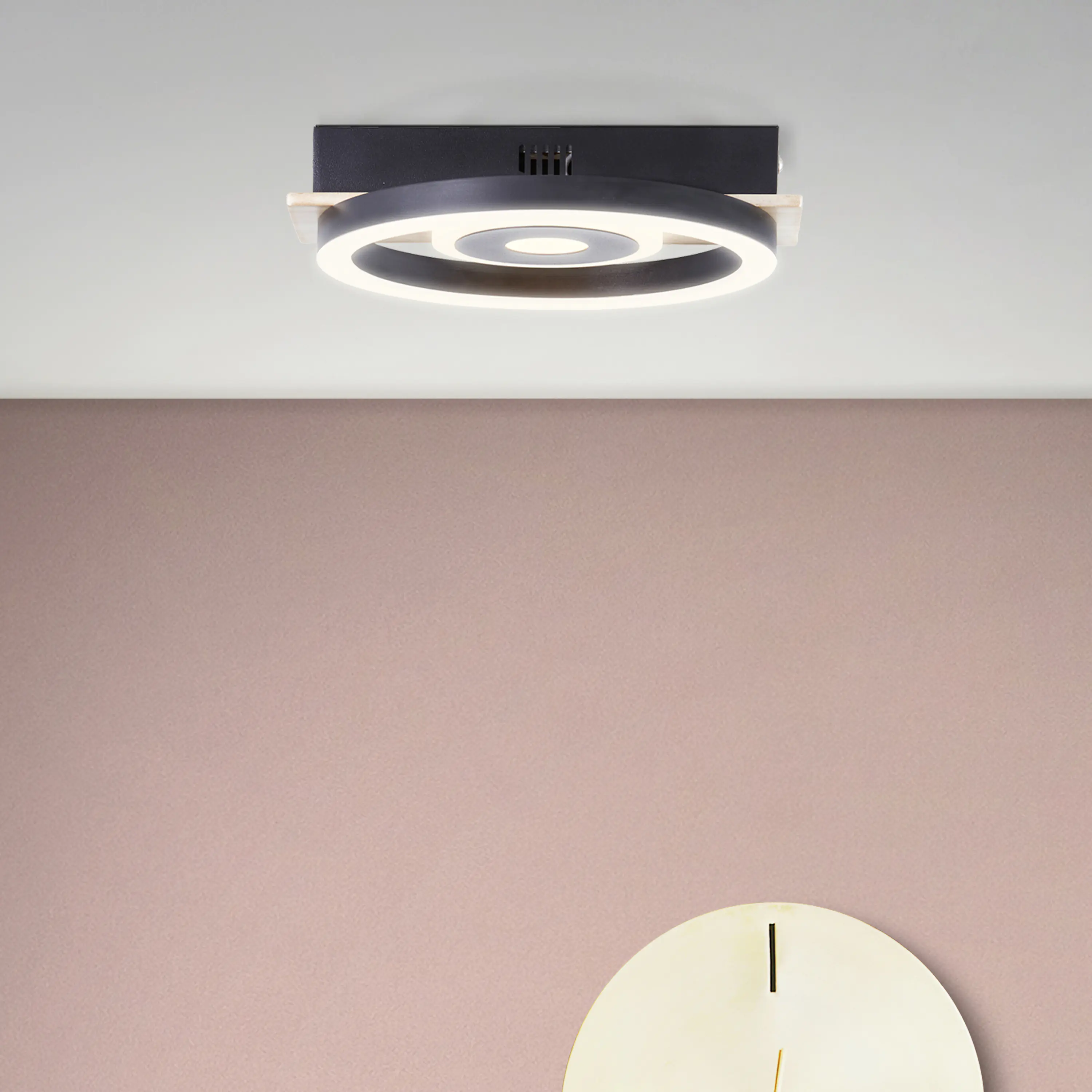 Brilliant LED Deckenleuchte Maureen 12W, warmweiß