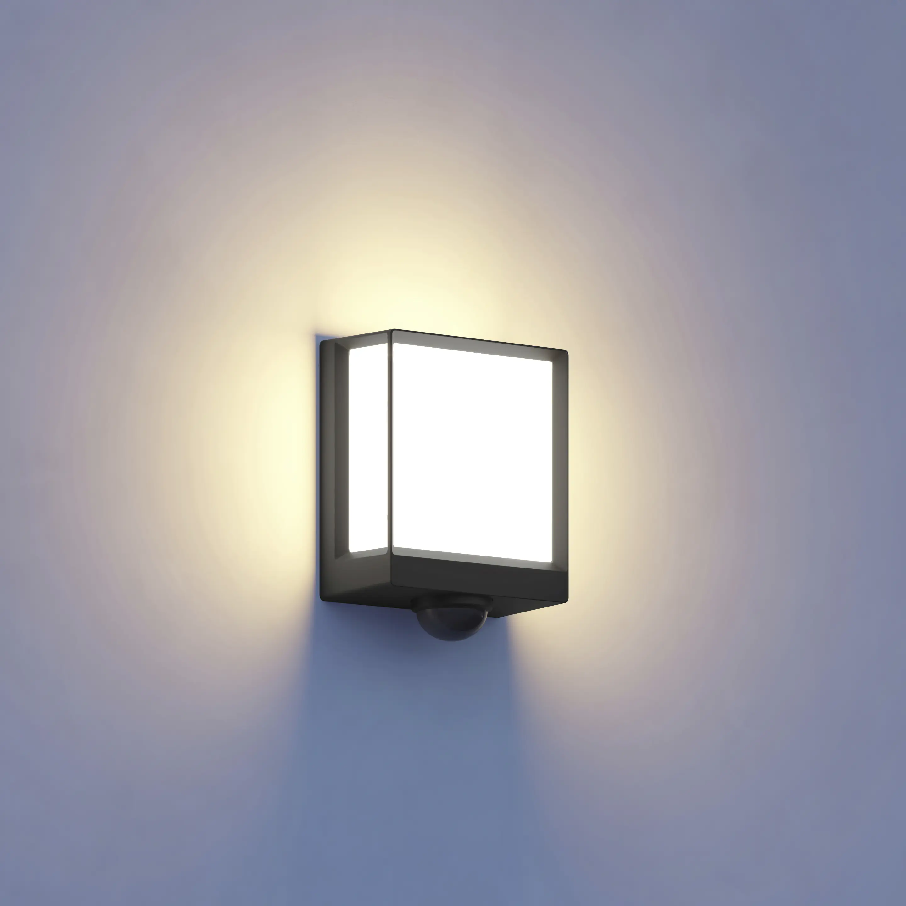 Steinel LED Außenleuchte L 40 SC 12,9W, anthrazit, Alu
