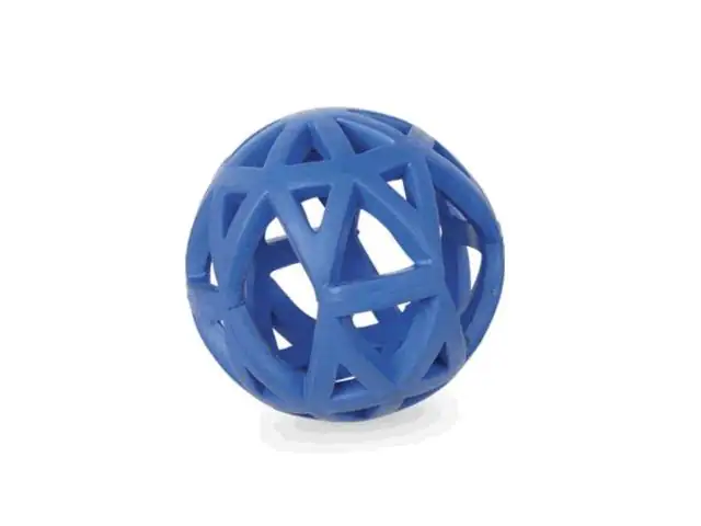 Nobby Vollgummi Gitterball 9 cm