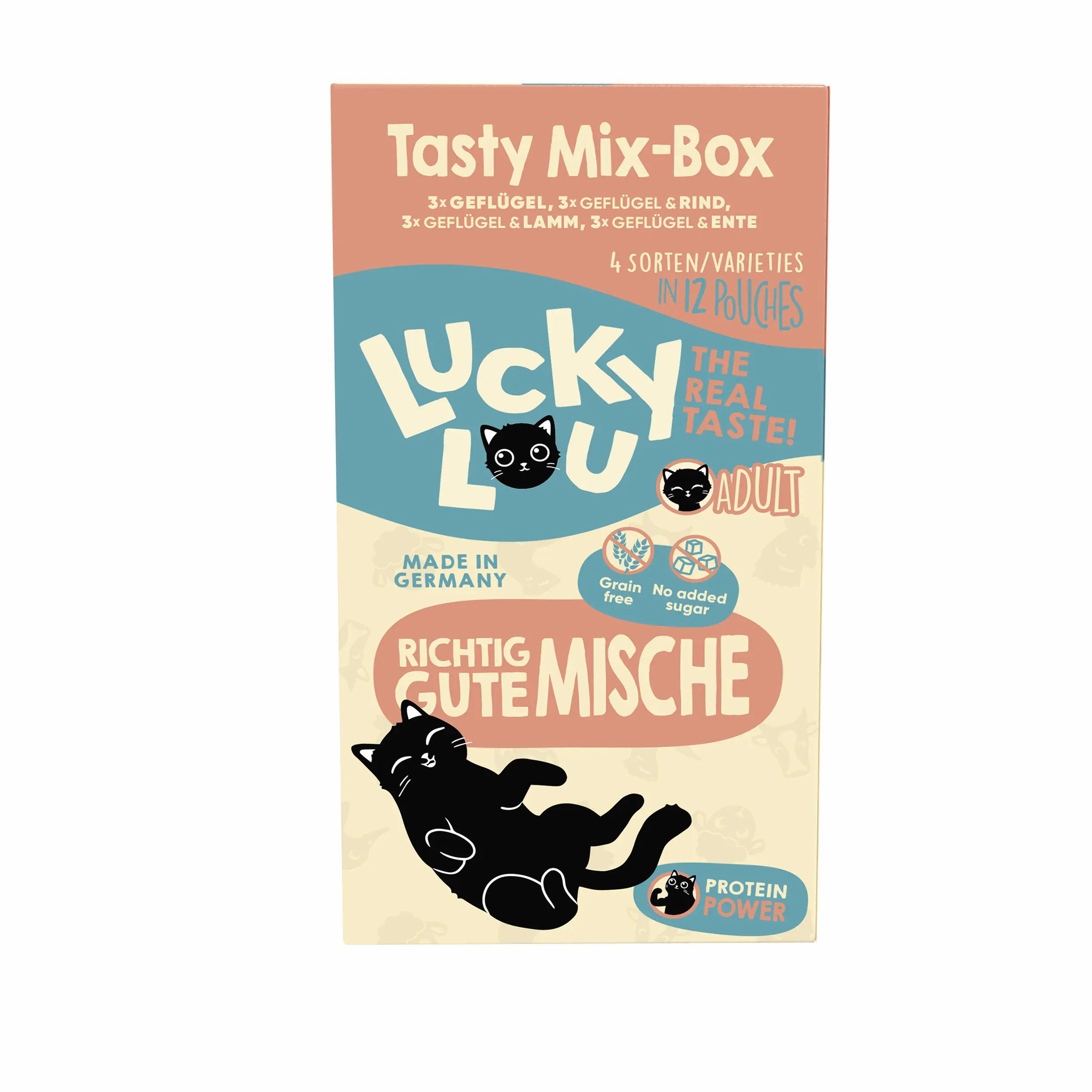 Lucky Lou Lifestage Adult Tasty-Mix 12x125g