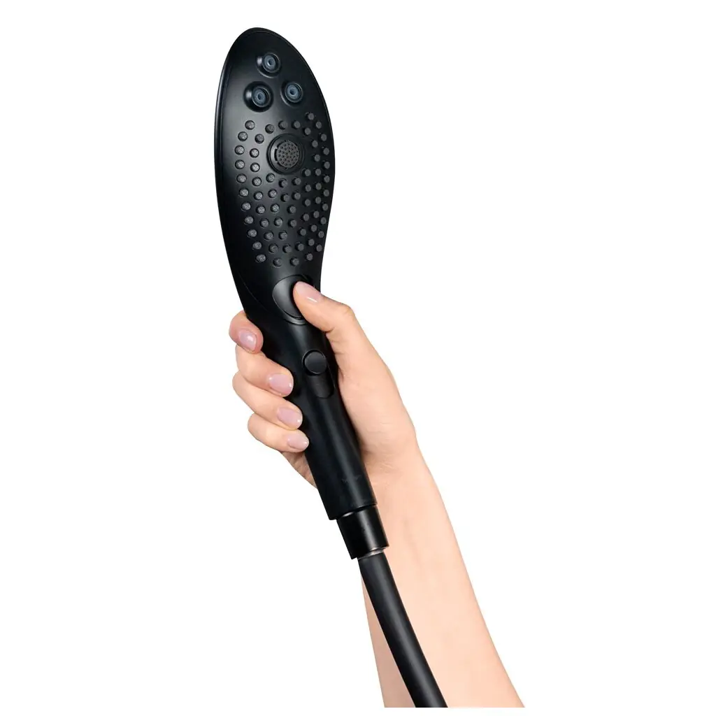 Handbrause Womanizer Wave schwarz mit Wasserspareinsatz