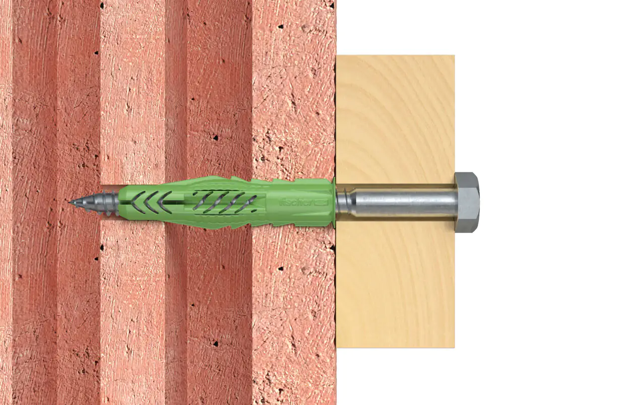 Fischer Universaldübel-Set UX green 12.0 x 70 mm - 2 Stück