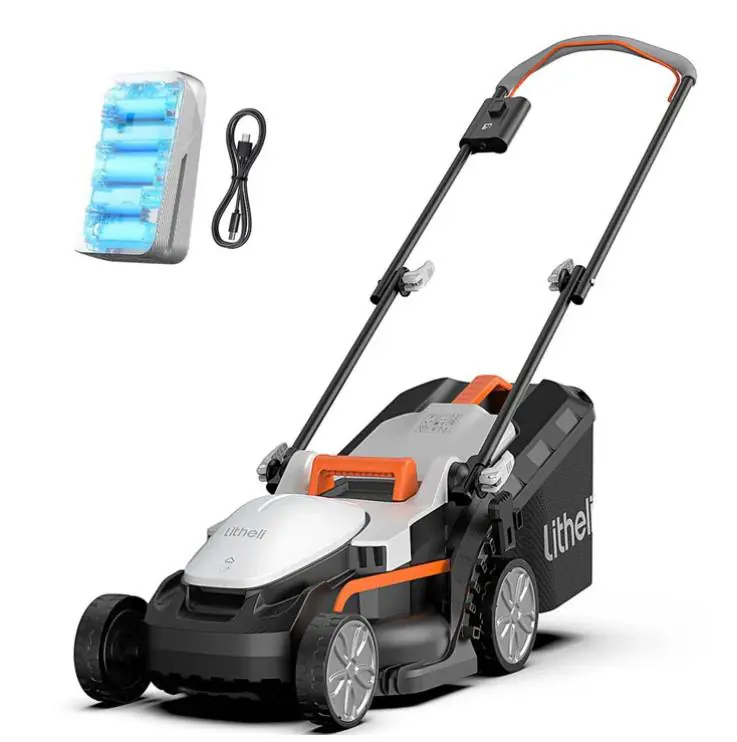 Litheli Akku Rasenmäher Handy+ 20V, 33 cm Schnittbreite inkl. 1 SE-Akku 4 Ah