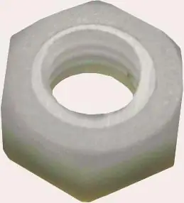 connex Sechskantmuttern M6 Kunststoff weiß - 20 Stück