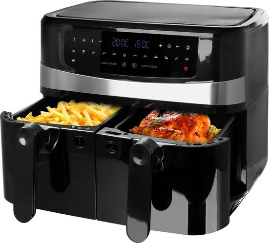 Emerio Doppelzonenheißluftfritteuse AF-126672.4