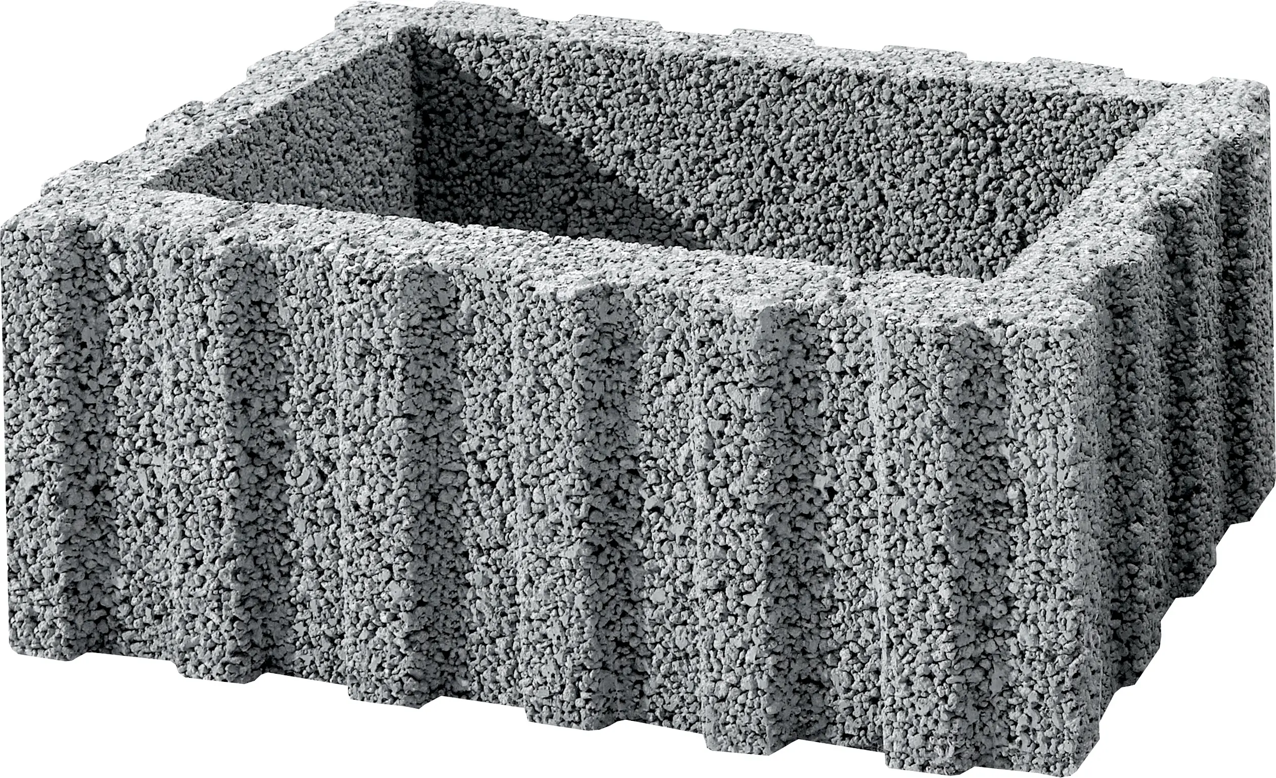 Kann Pflanzstein Gala Flair 60 x 40 x 25 cm grau