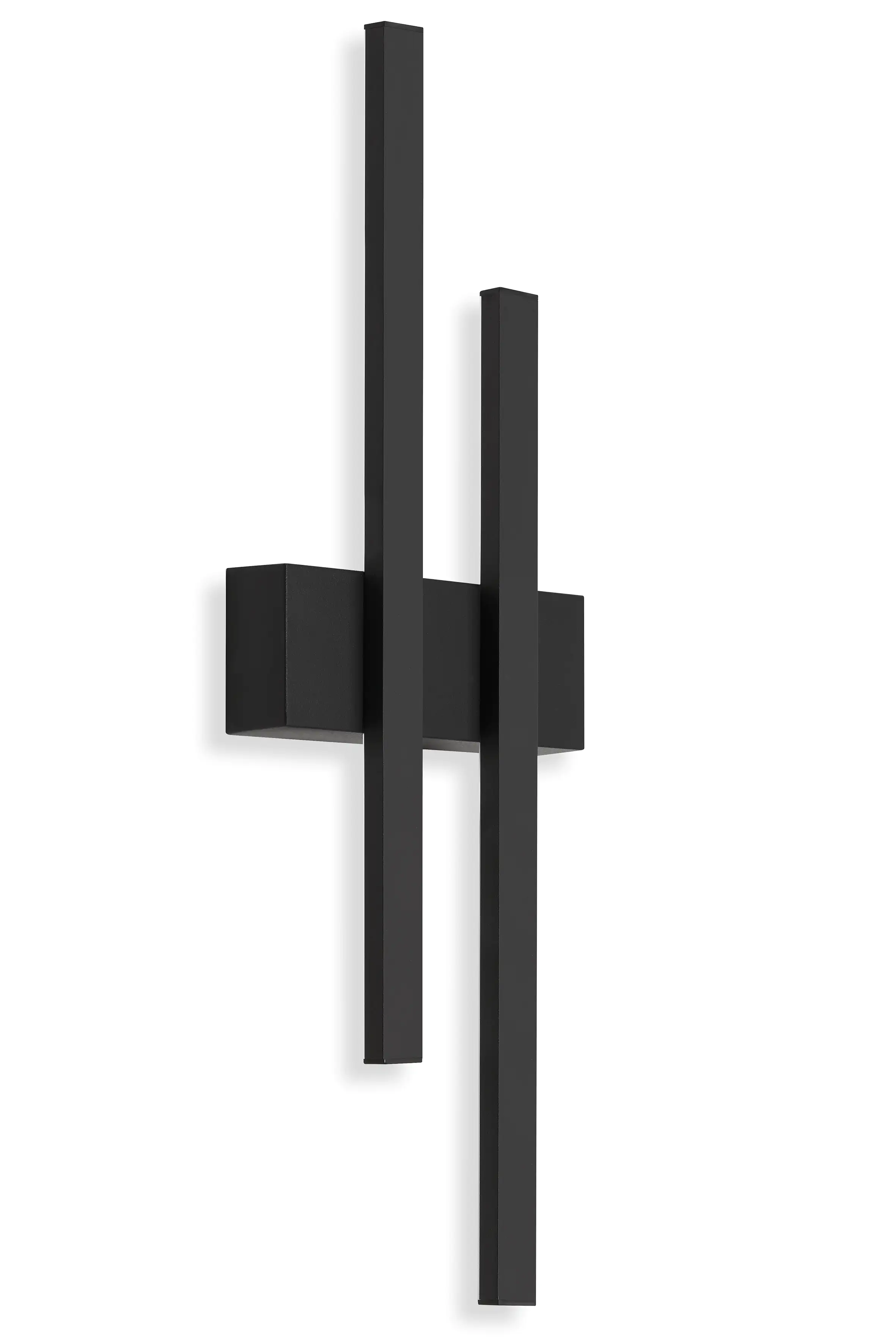 Telefunken LED Außen-Wandleuchte Graz schwarz 47 x 15,5 x 4,2 cm