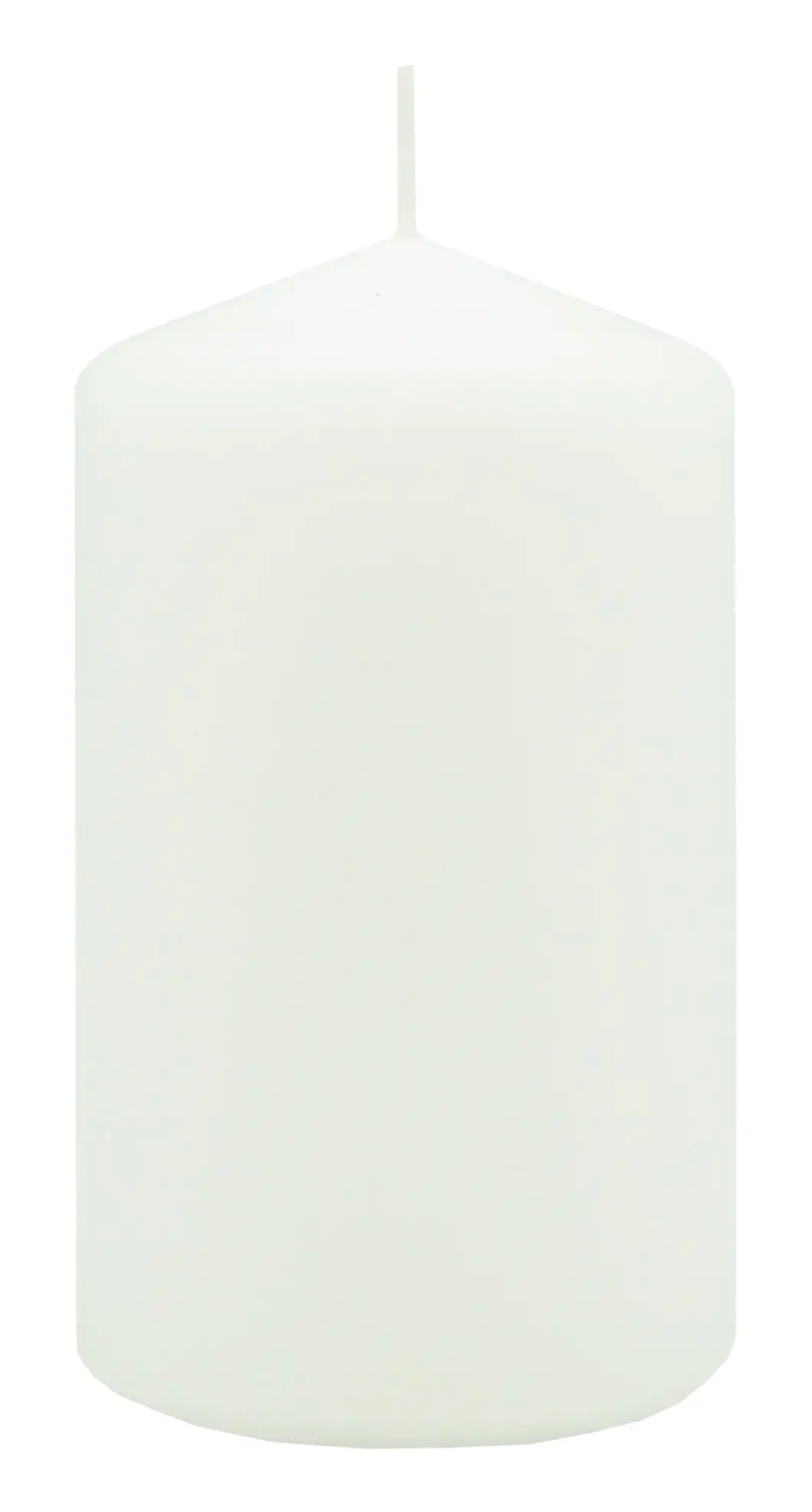 Diana Candles Stumpenkerze Ø 8 cm x 20 cm weiß