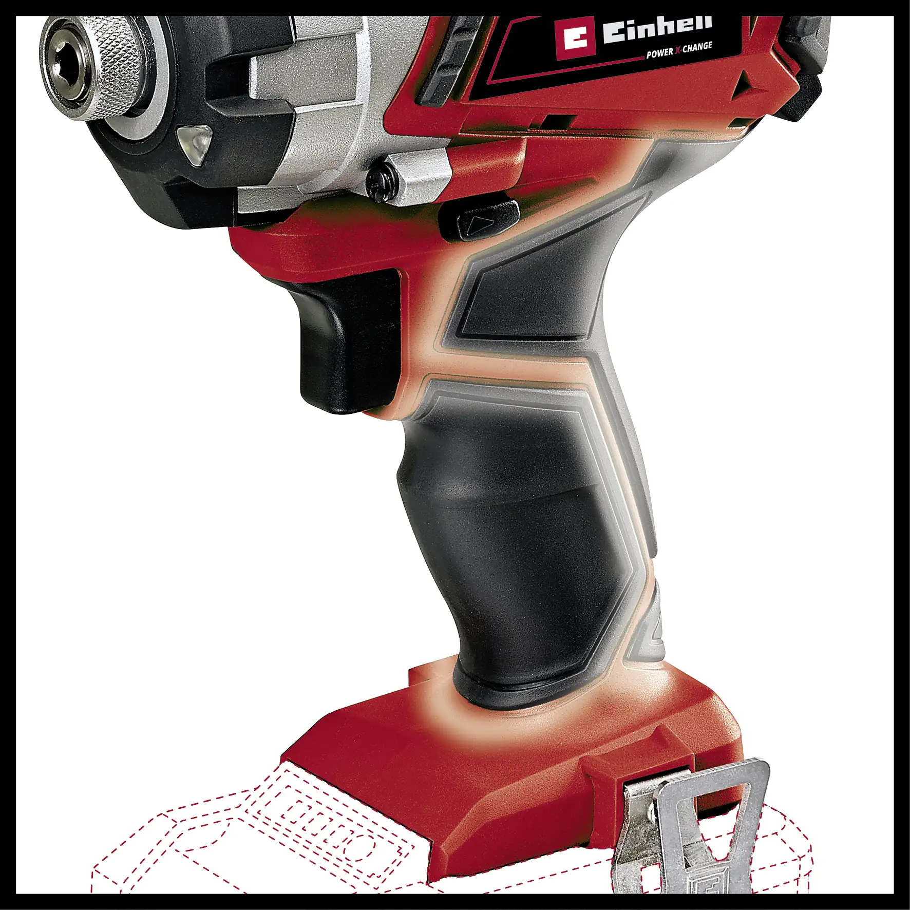 Einhell Expert Akku-Schlagschrauber TE-CI 18/1 Li Solo 18 V