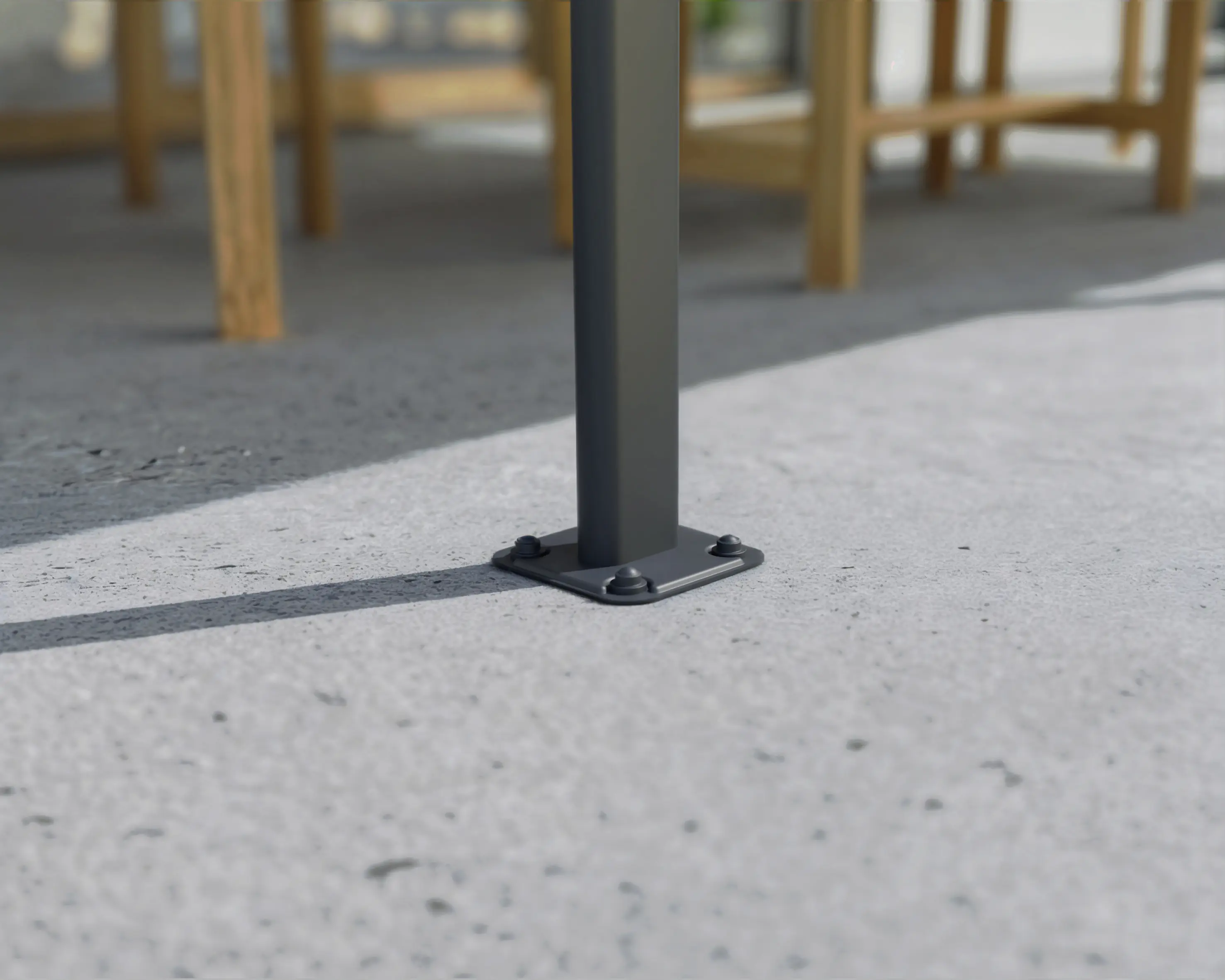 Canopia Terrassenüberdachung Sierra Cabrio 971 x 295 cm grau 