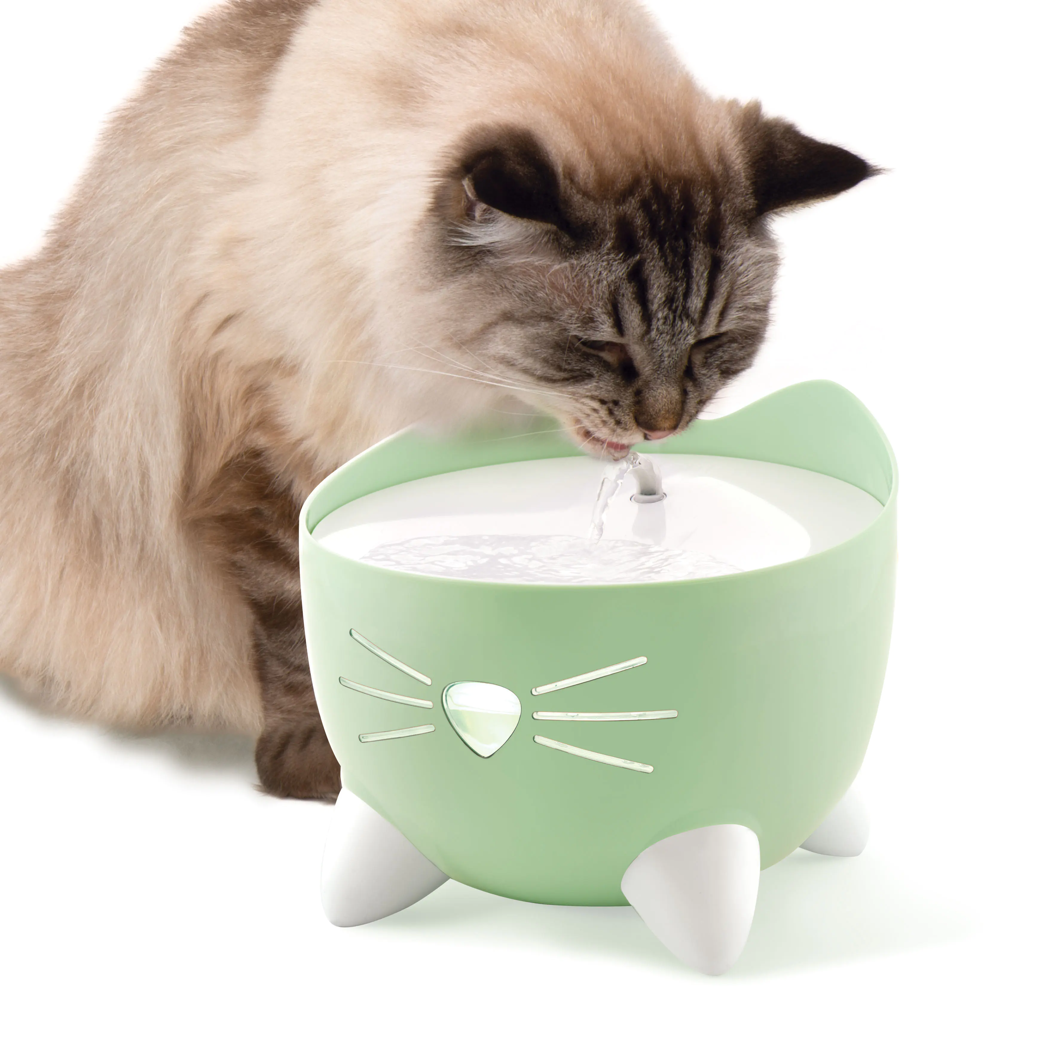 Catit Pixi Trinkbrunnen mintgrün