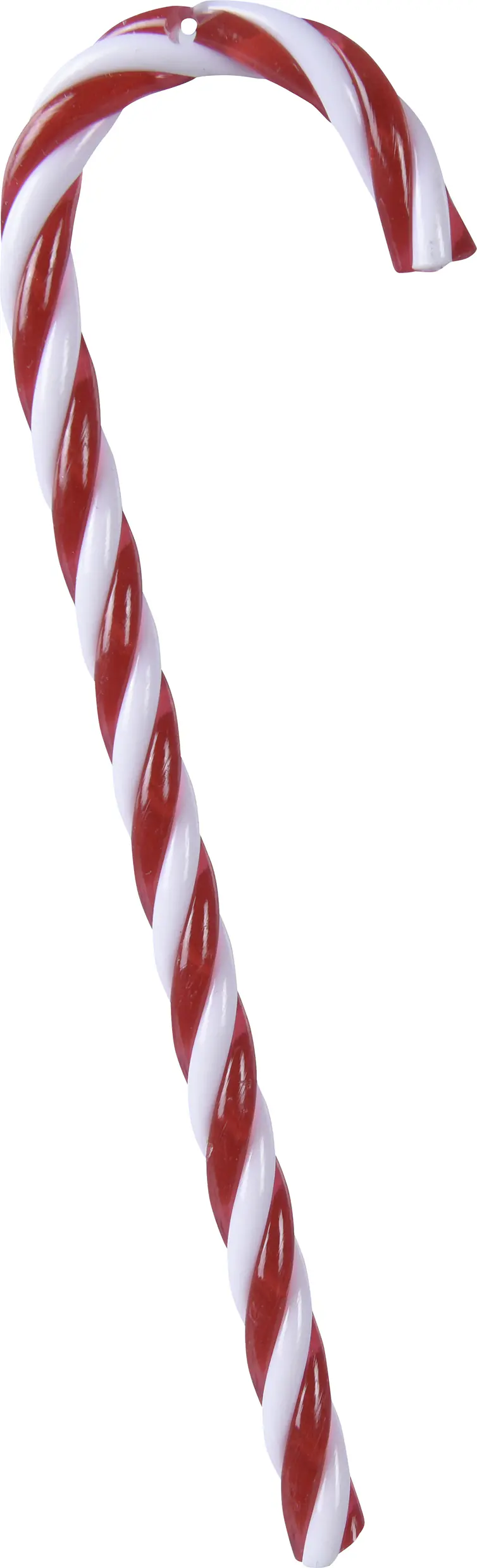 Decoris Weihnachtsanhänger Zuckerstange 12,2 x 3,5 cm rot/weiß