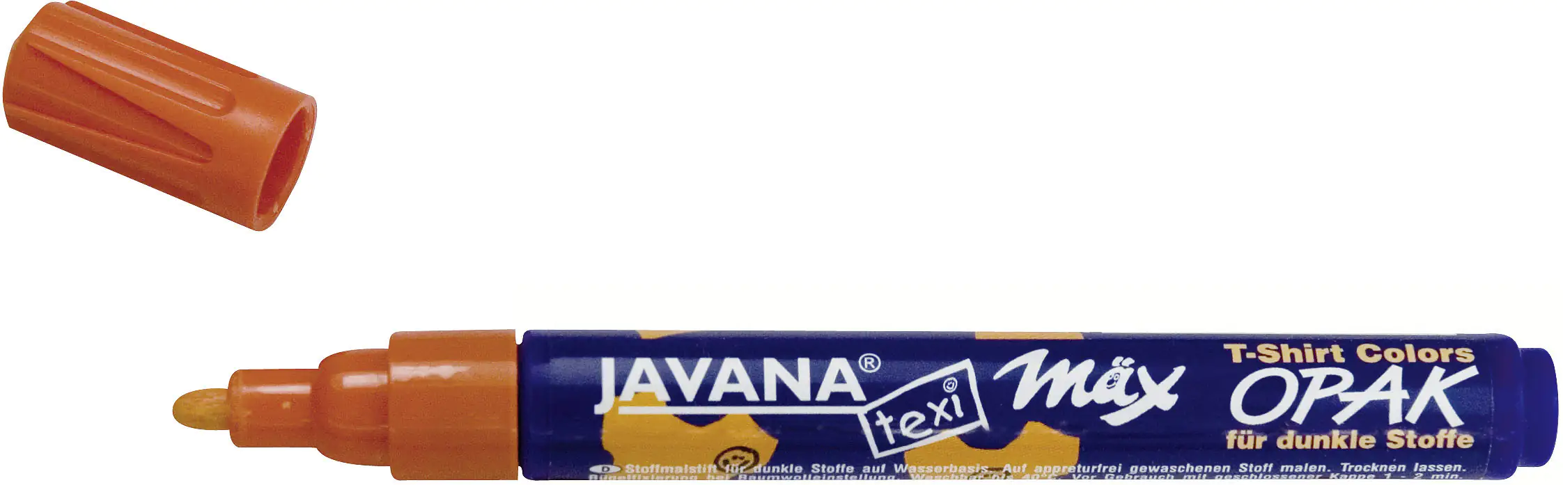 Kreul Javana texi mäx Opak Stoffmalfarbe für helle & dunkle Stoffe silber