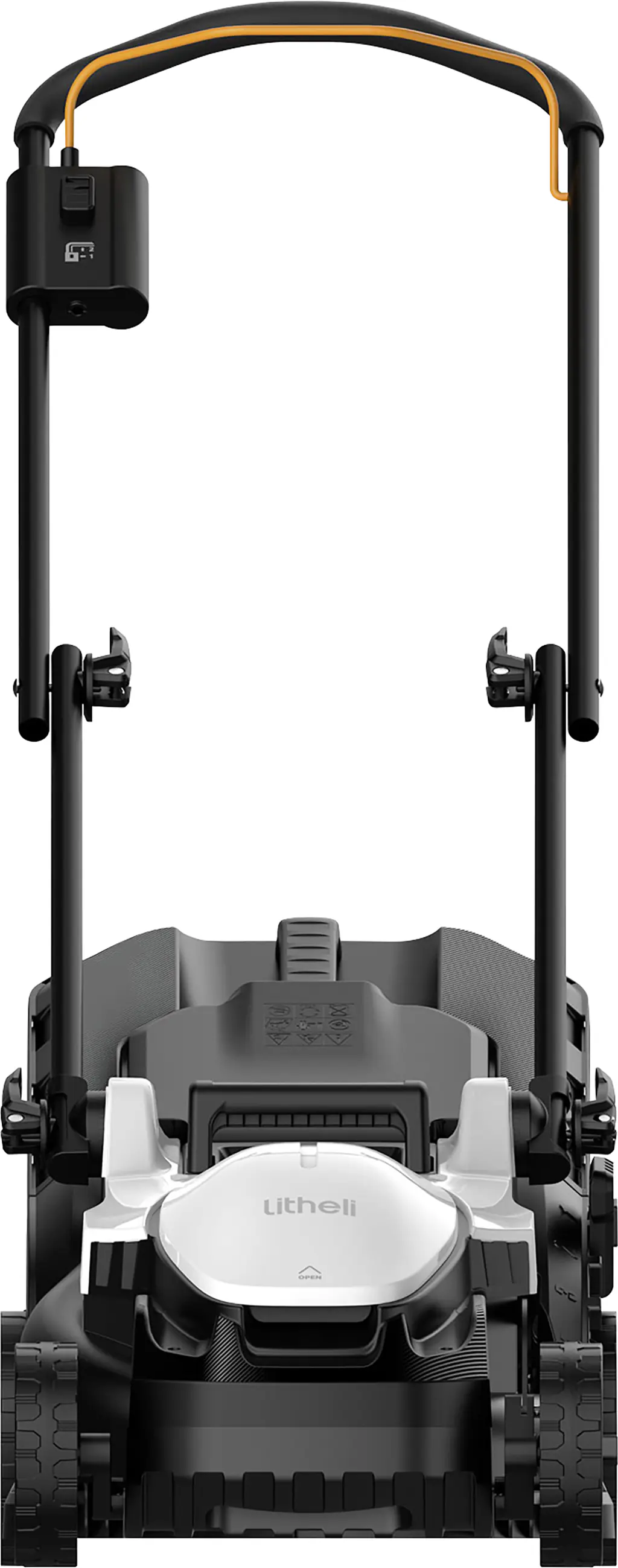 Litheli Akku-Rasenmäher U20 20V, 33cm Schnittbreite, inkl. Akku 4.0Ah und USB-C Ladekabel