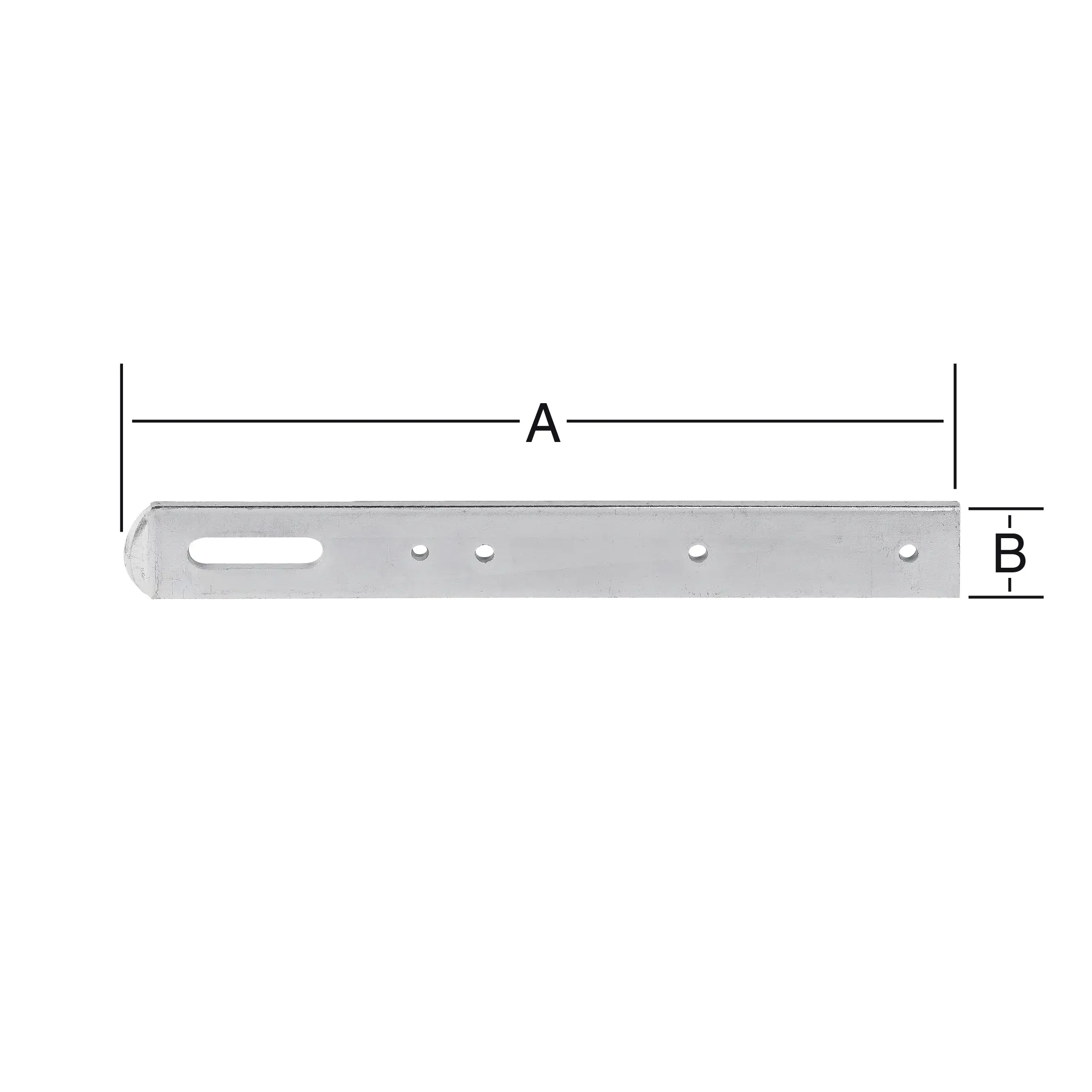 Vormann Stallanwürfe verzinkt 250 x 32 mm