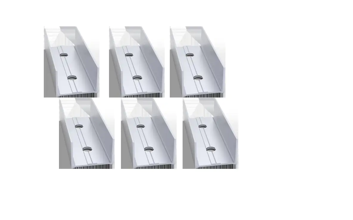 Sunlit Ziegeldach-Halterung für 4 Solarmodule 