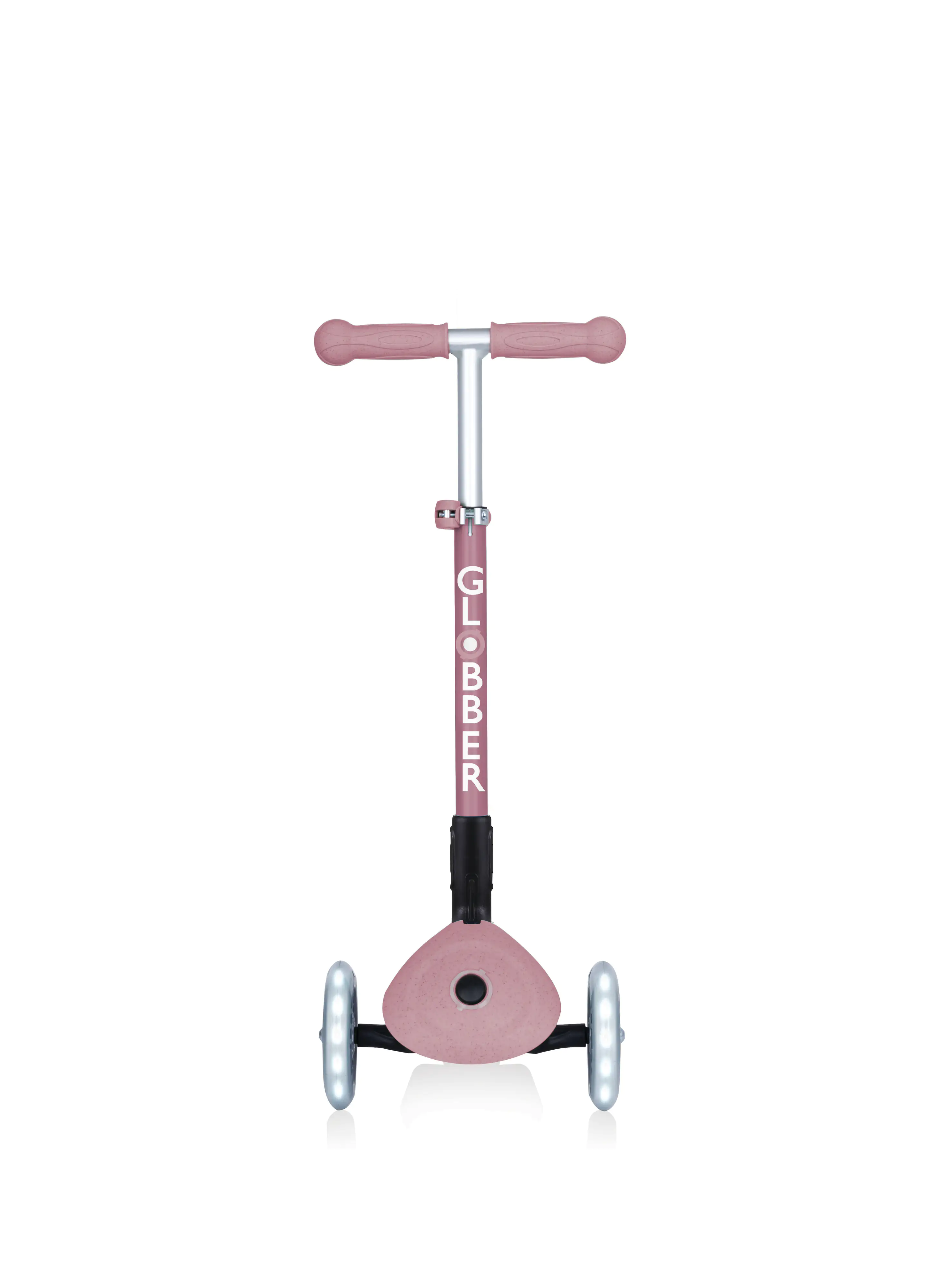 Globber Scooter Junior Foldable Lights Eco beere mit Leuchtrollen