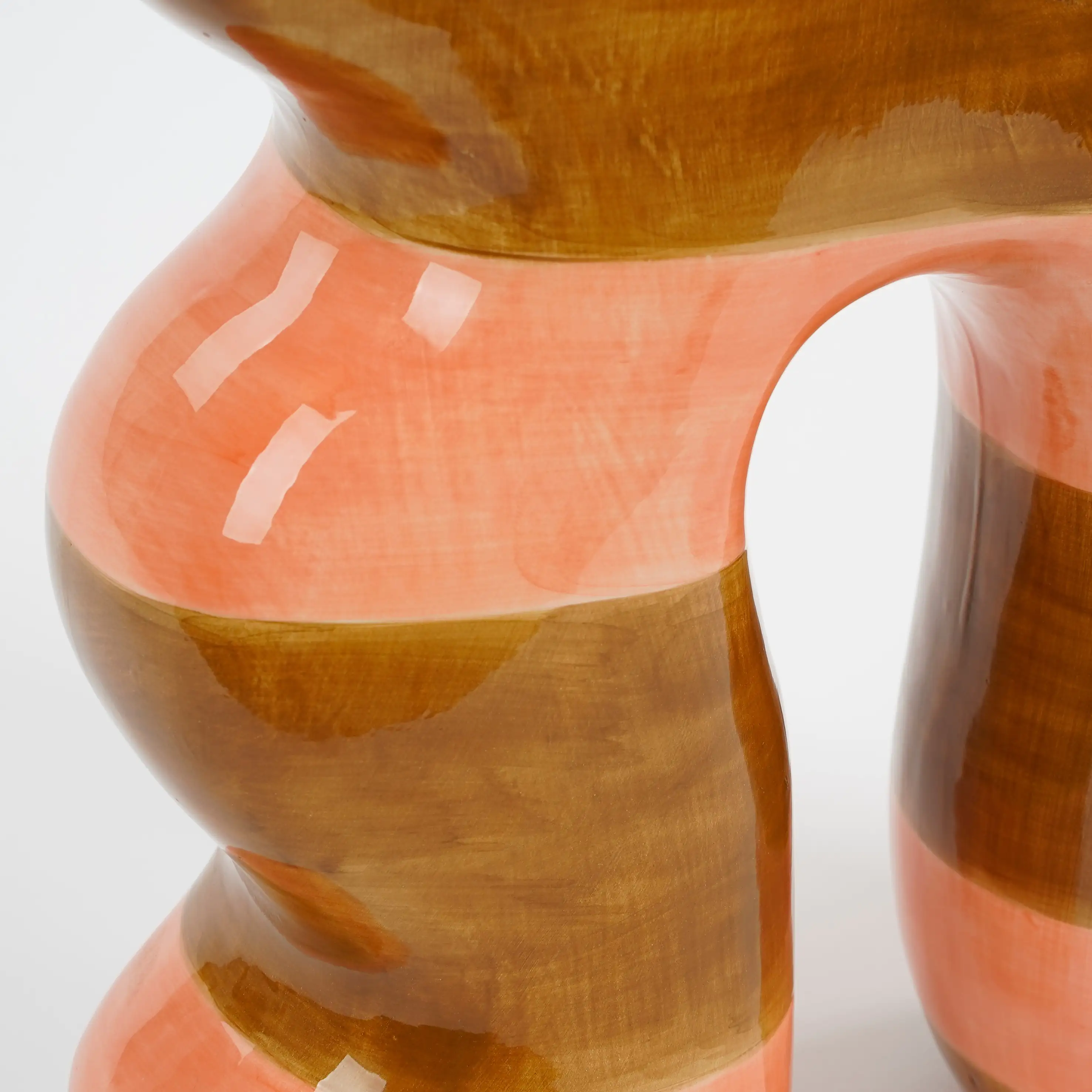 Mica Dekoration Objekt in rosa 25,5 x 11x 34 cm