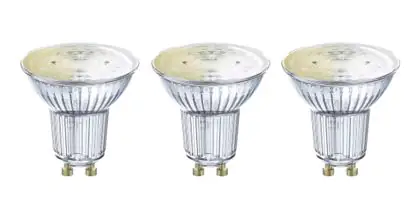 Ledvance Smart+WiFi LED Leuchtmittel Reflektor 3 Stück Reflektor GU10 4,9 W
