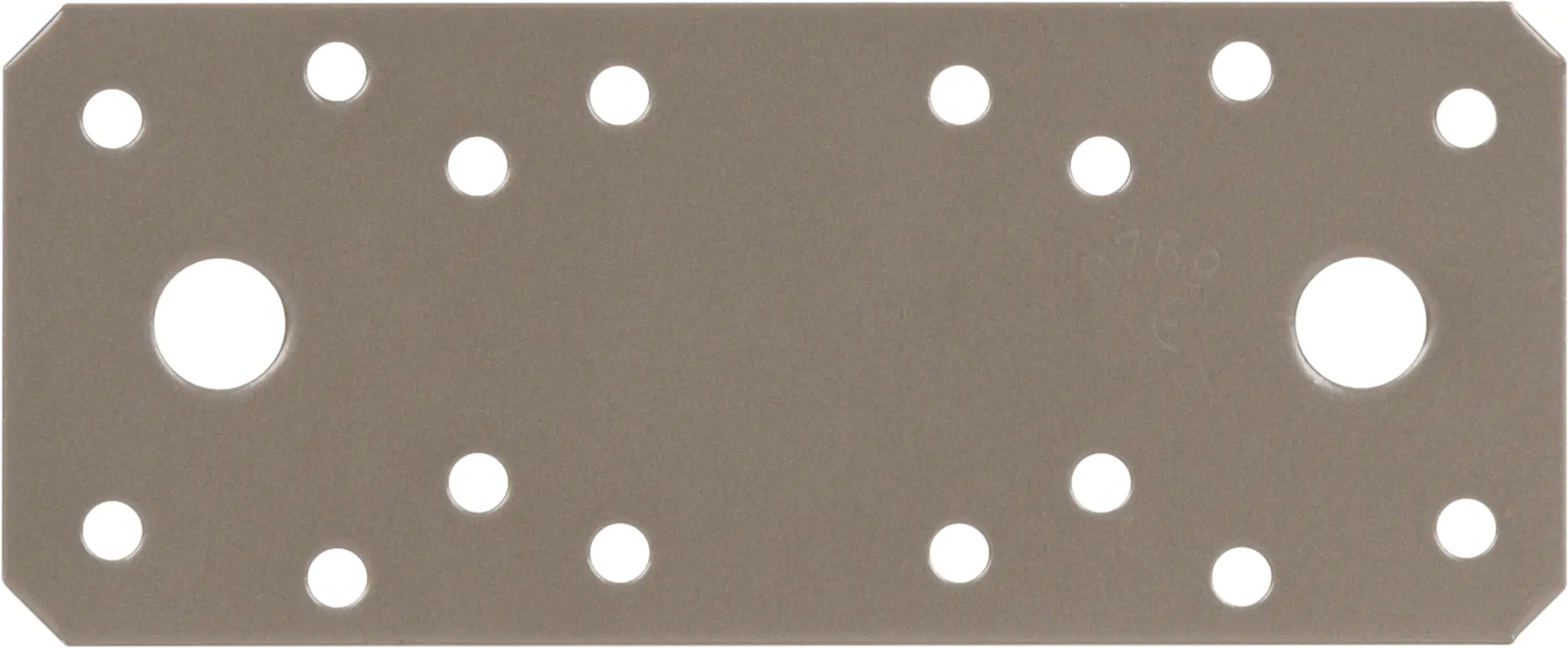 Alberts Duravis Flachverbinder perlbeige, 133 x 55 x 2,5 mm