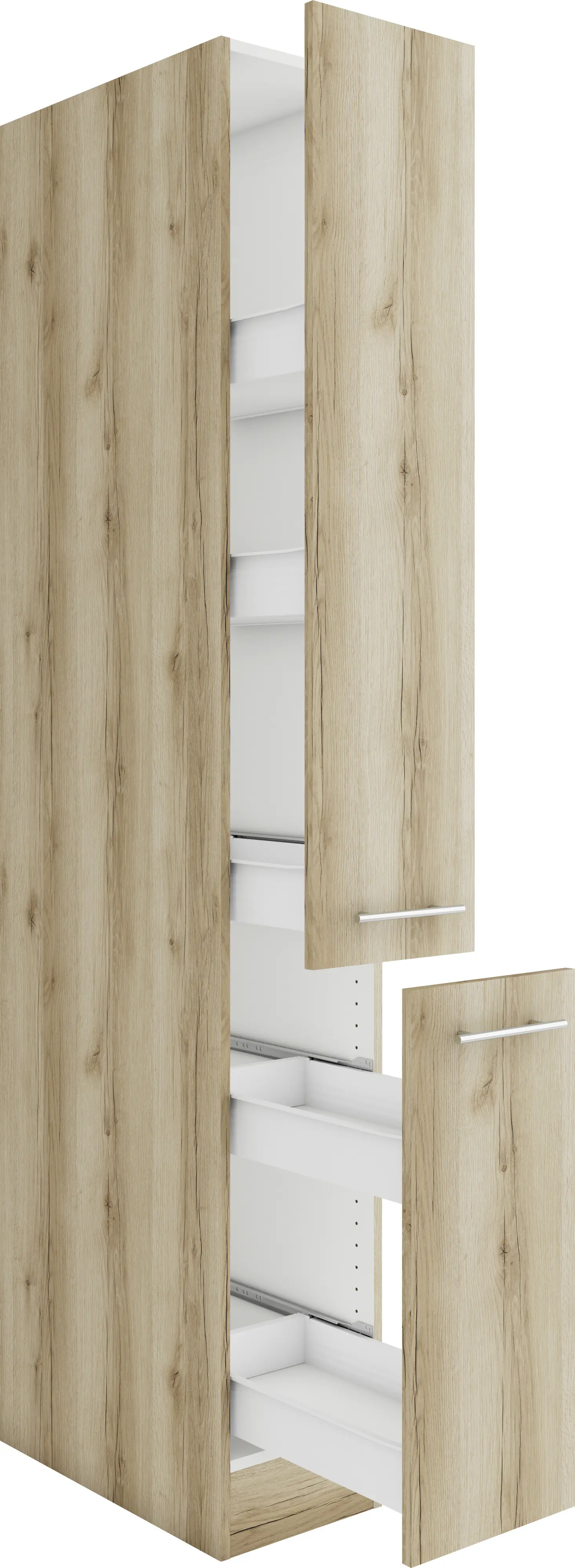Optifit Apothekerschrank Livorno 290 eiche 30 cm