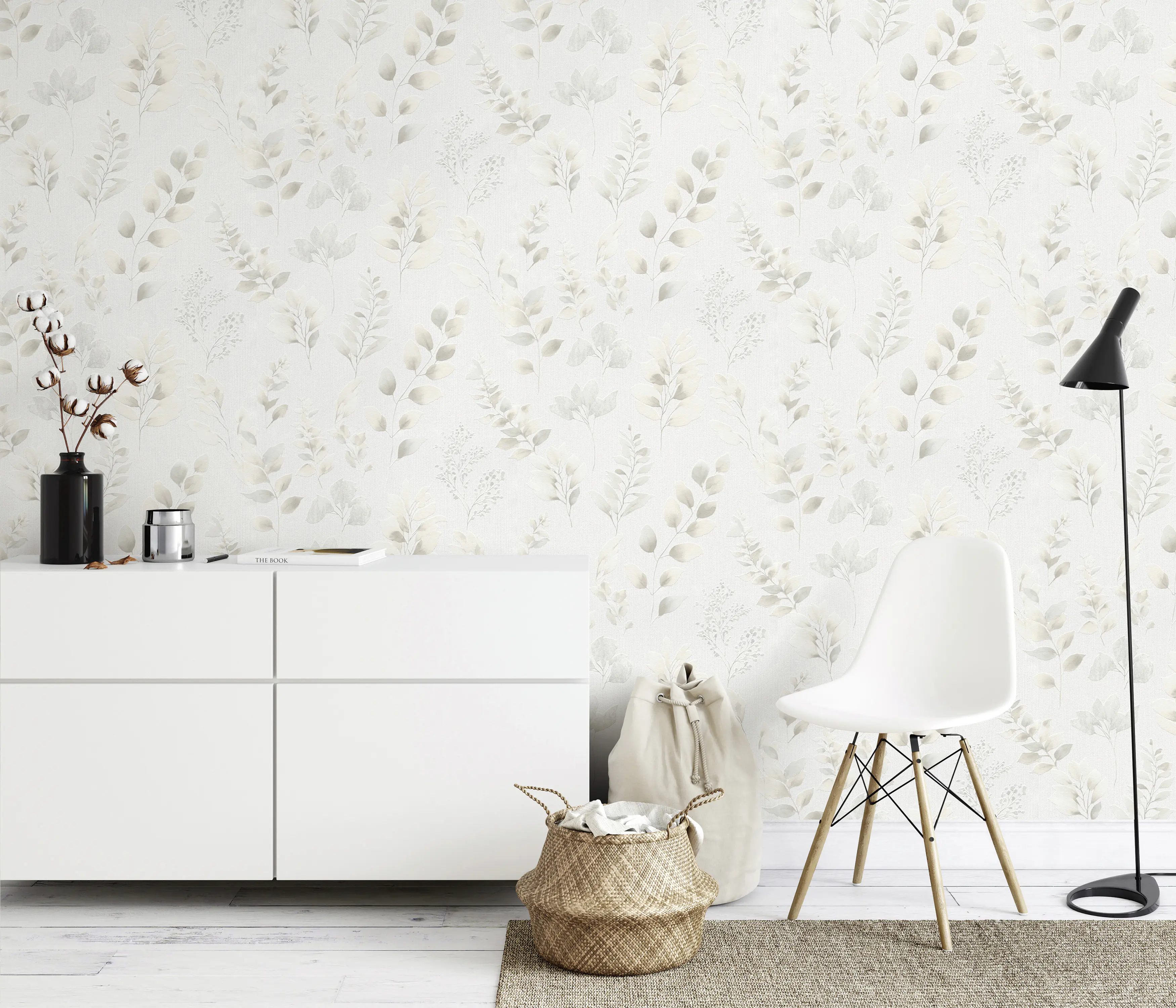 Erismann Vliestapete Floral beige 10,05 x 0,53 m