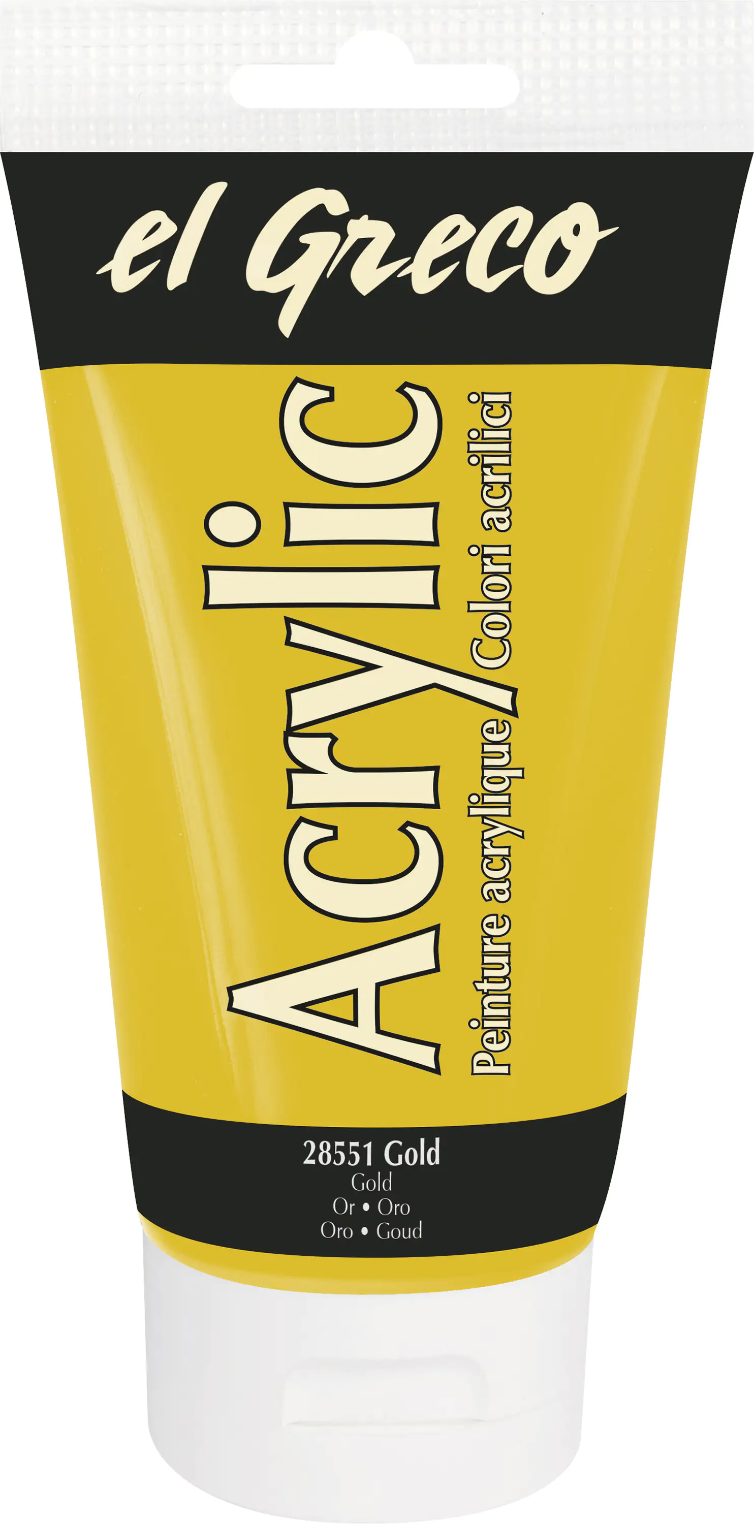 Kreul el Greco Acrylic Tube gold 150 ml