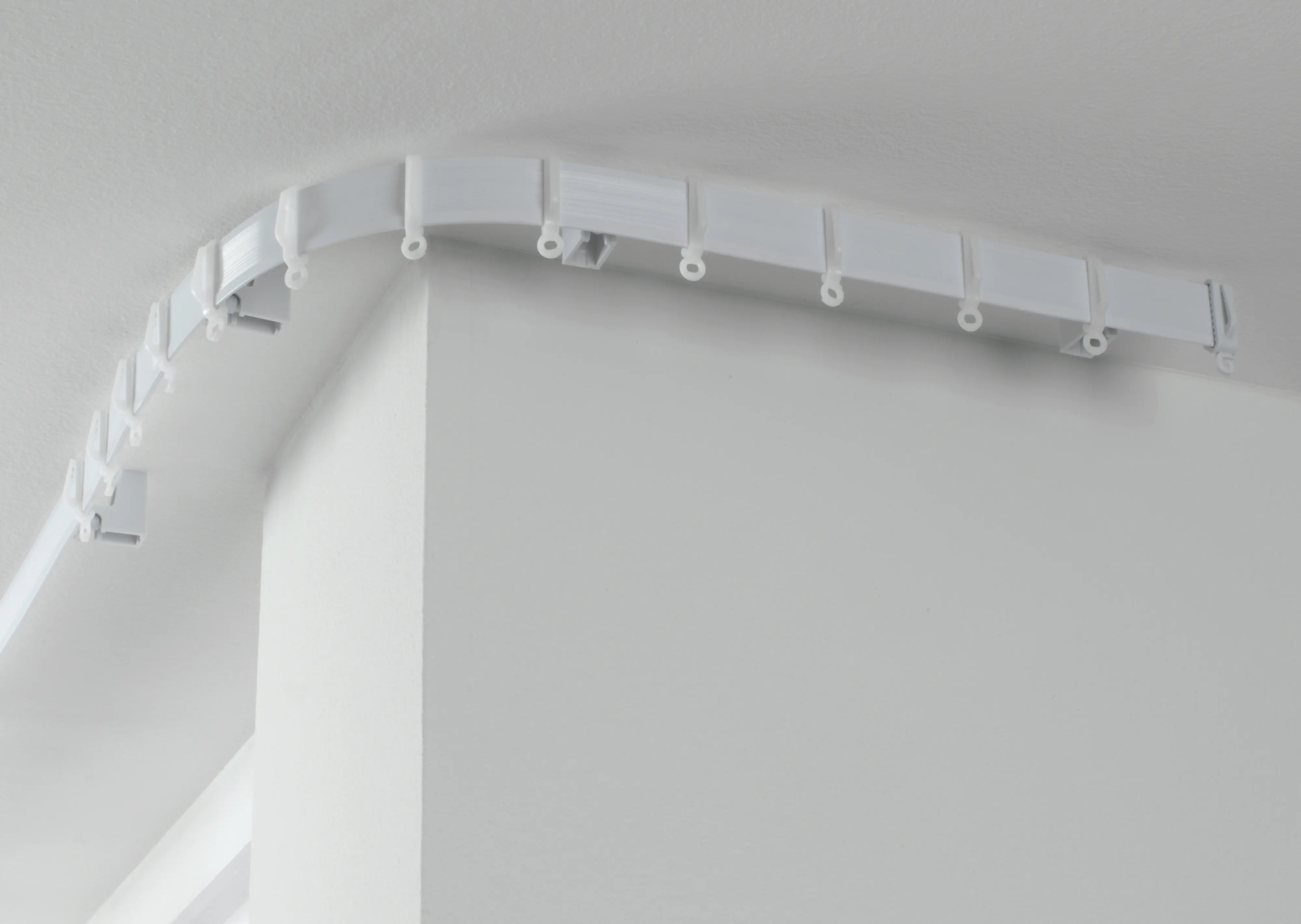 Gardinia Gardinen-Clip-Gleiter Flexline weiß 20-er Pack